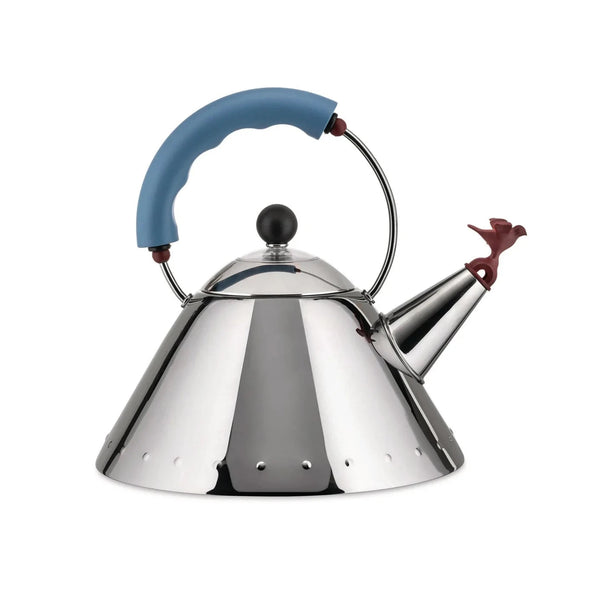 9093 silver with light blue induction kettle