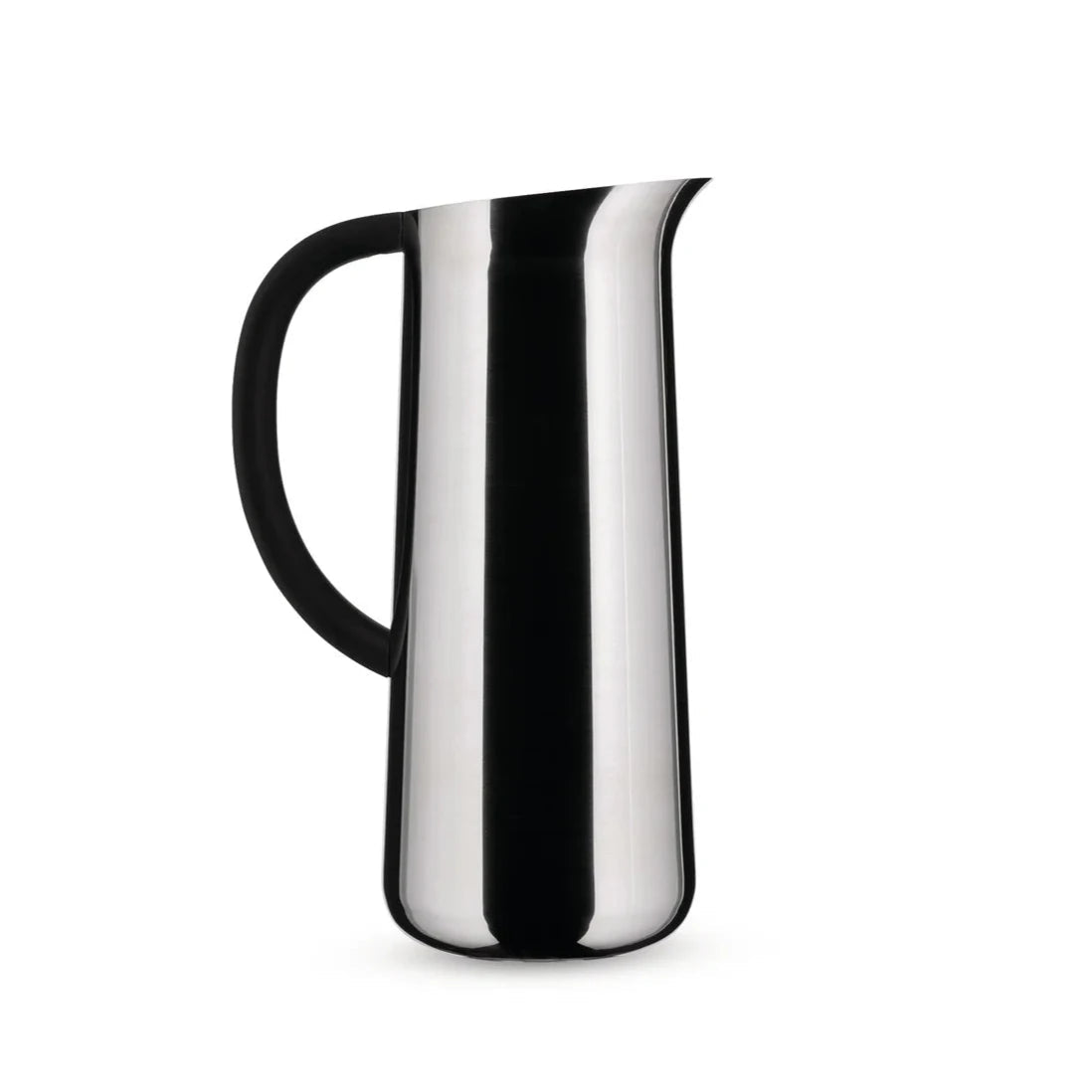 Silver and black nomu thermal jug