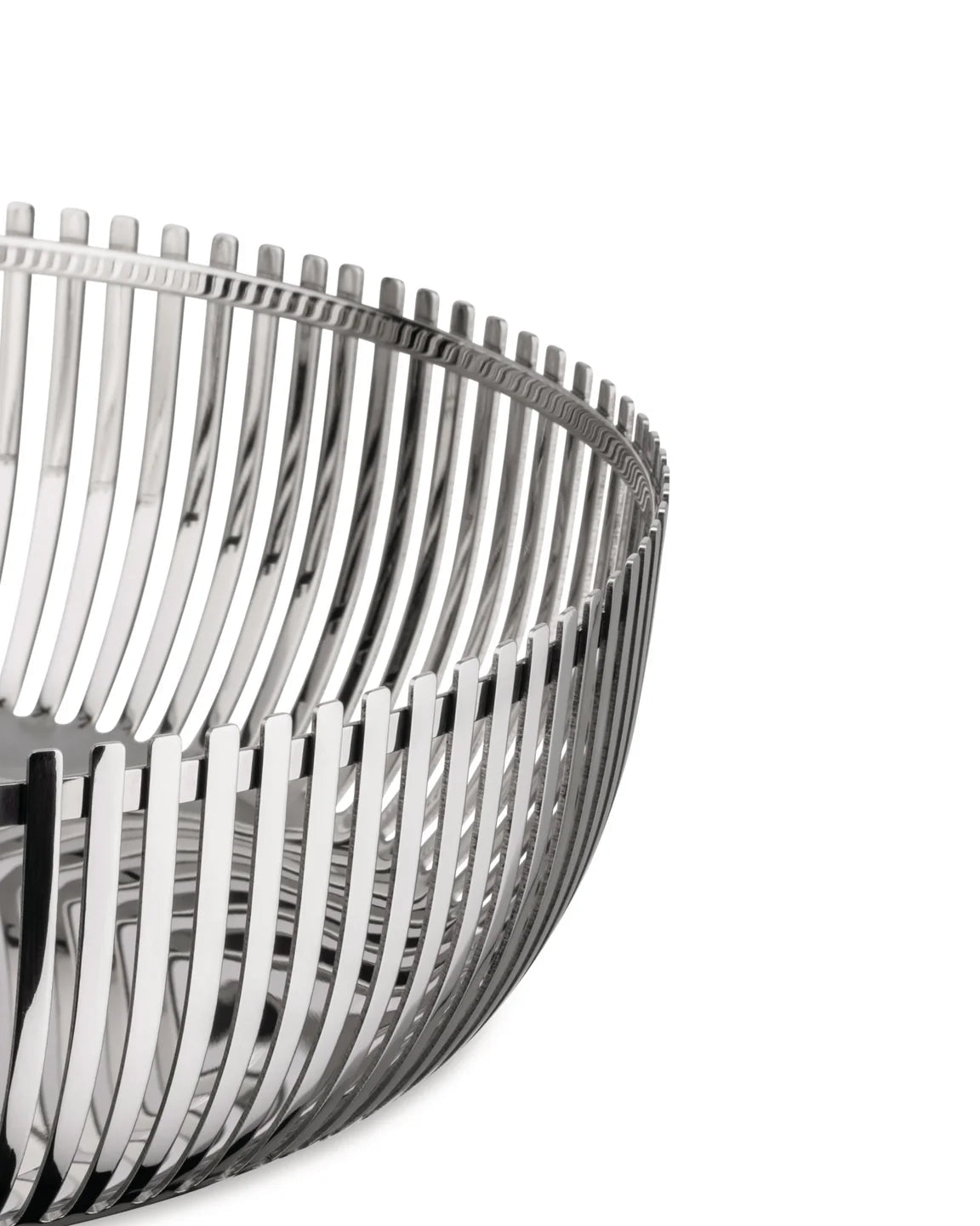 PCH02 basket polished steel