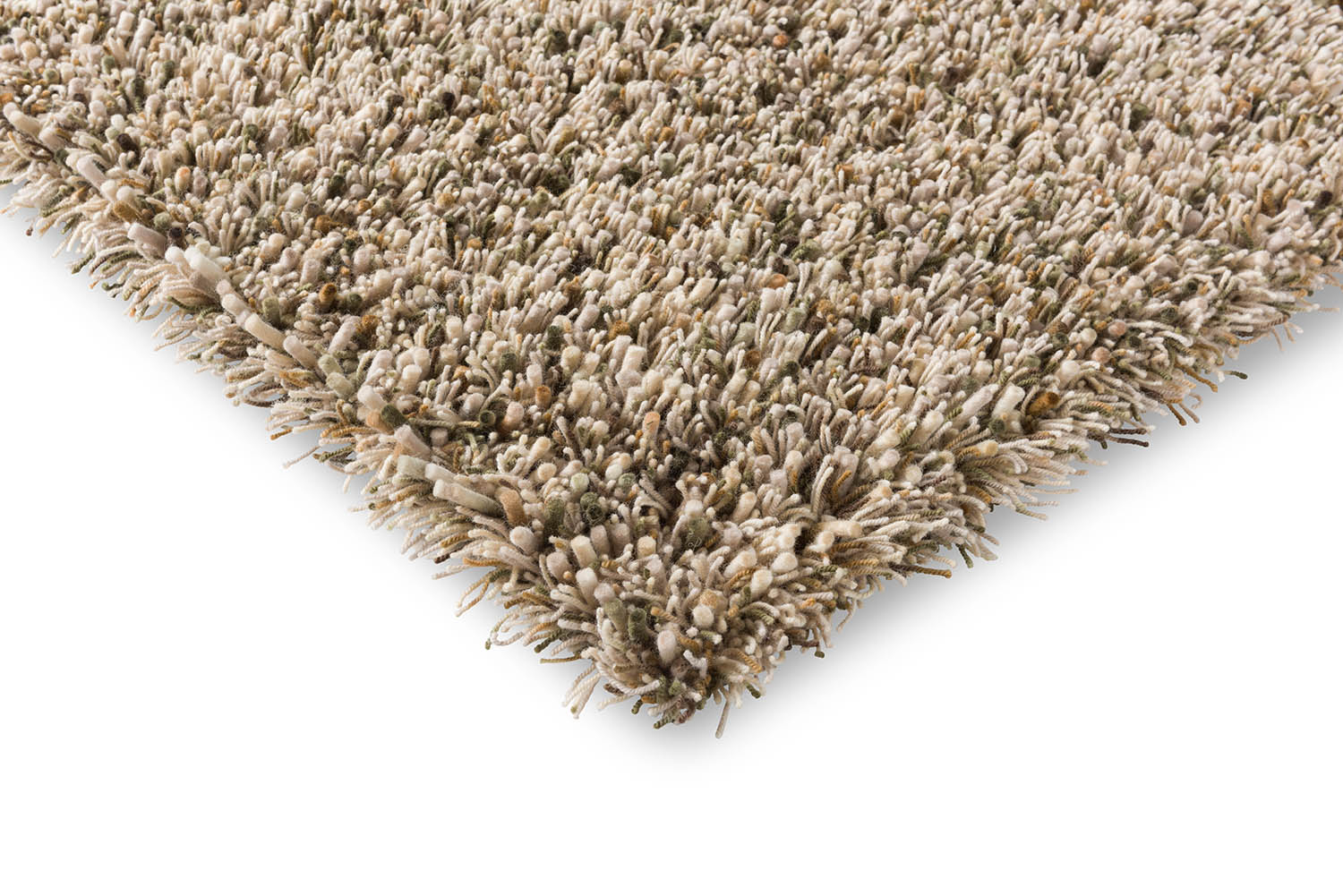 Spring beige-green rug