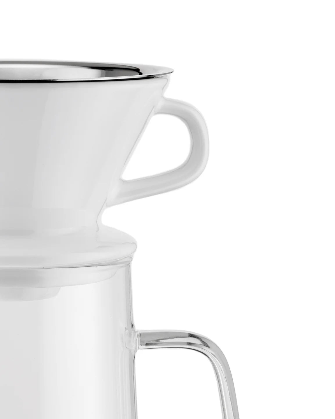 Slow coffee jug of coffee heat -resistant glass