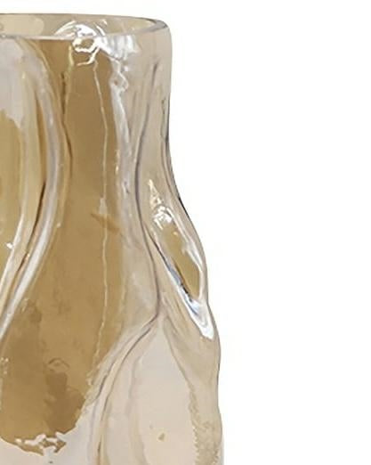 Nynke vase brown glass