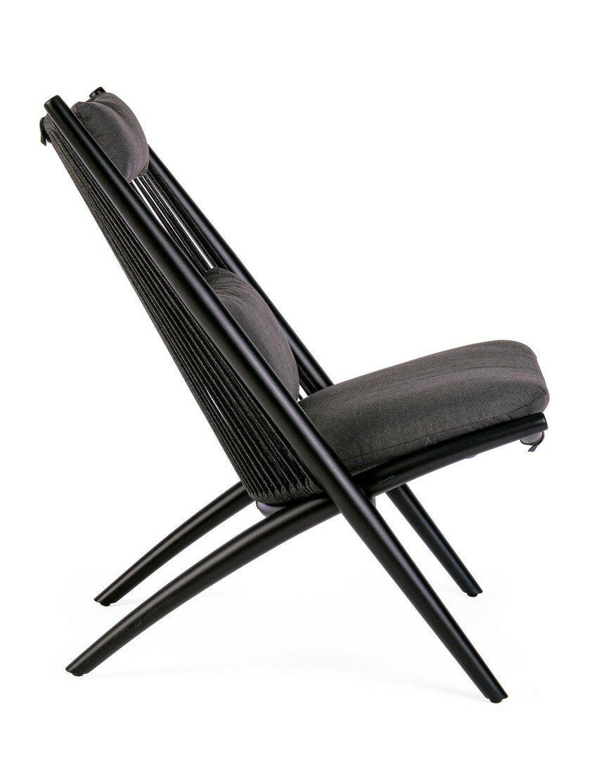 ALOHA NEW Outdoor Armchair in Black