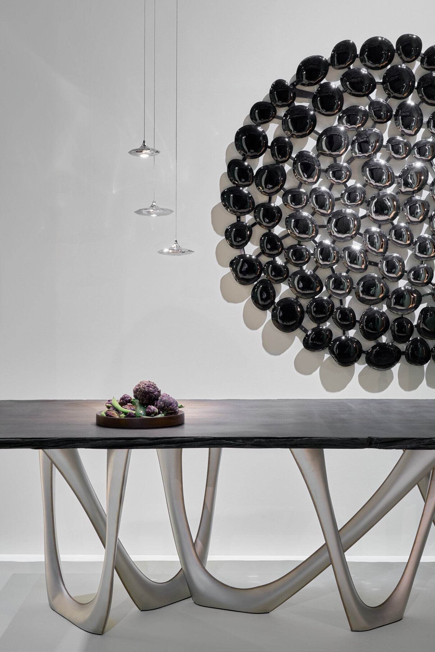 LAMPIN stainless steel pendant lamp set