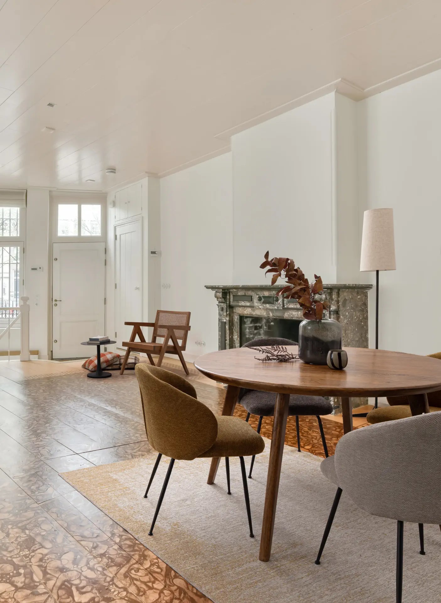 GALIA teak wood armchair