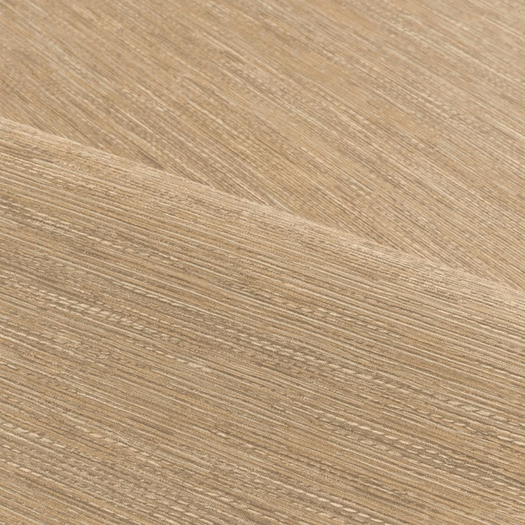 Jacquard Fabric Effect Wallpaper TATAMI - DARK BEIGE
