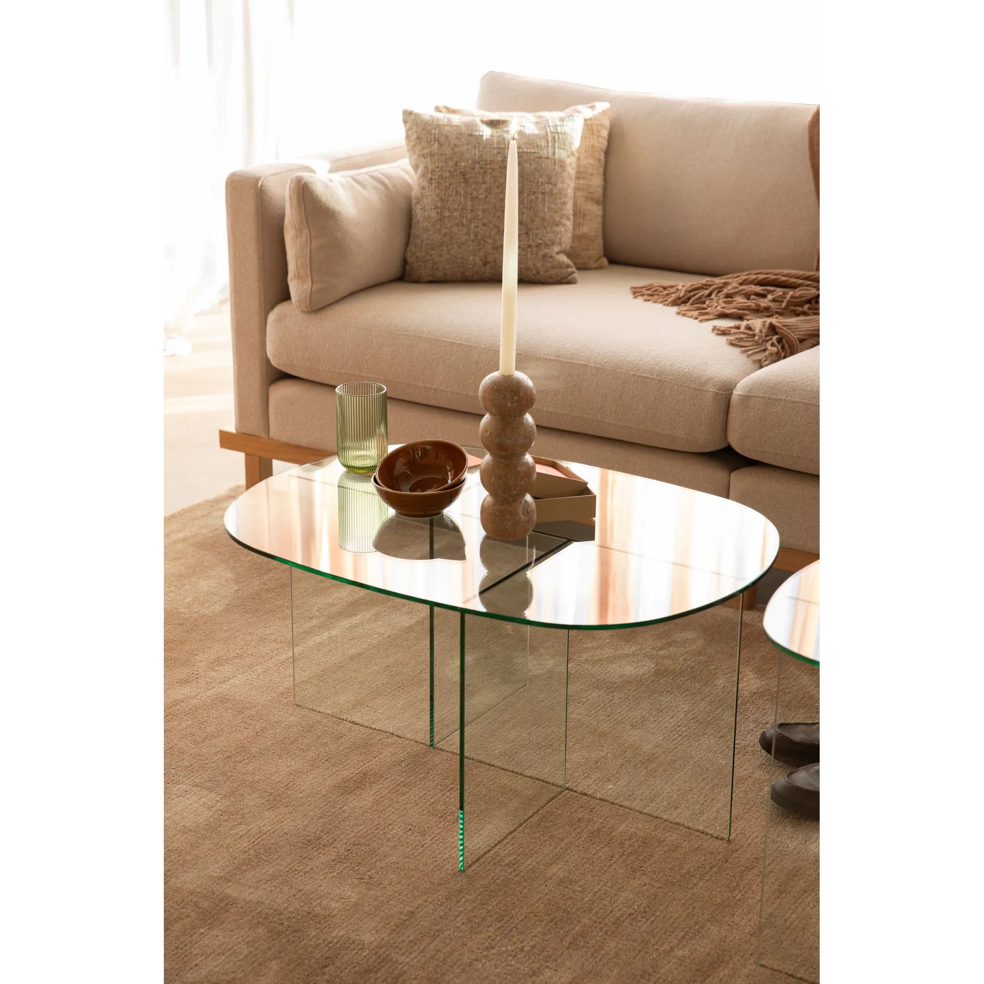 LINEA Coffee Table Glass