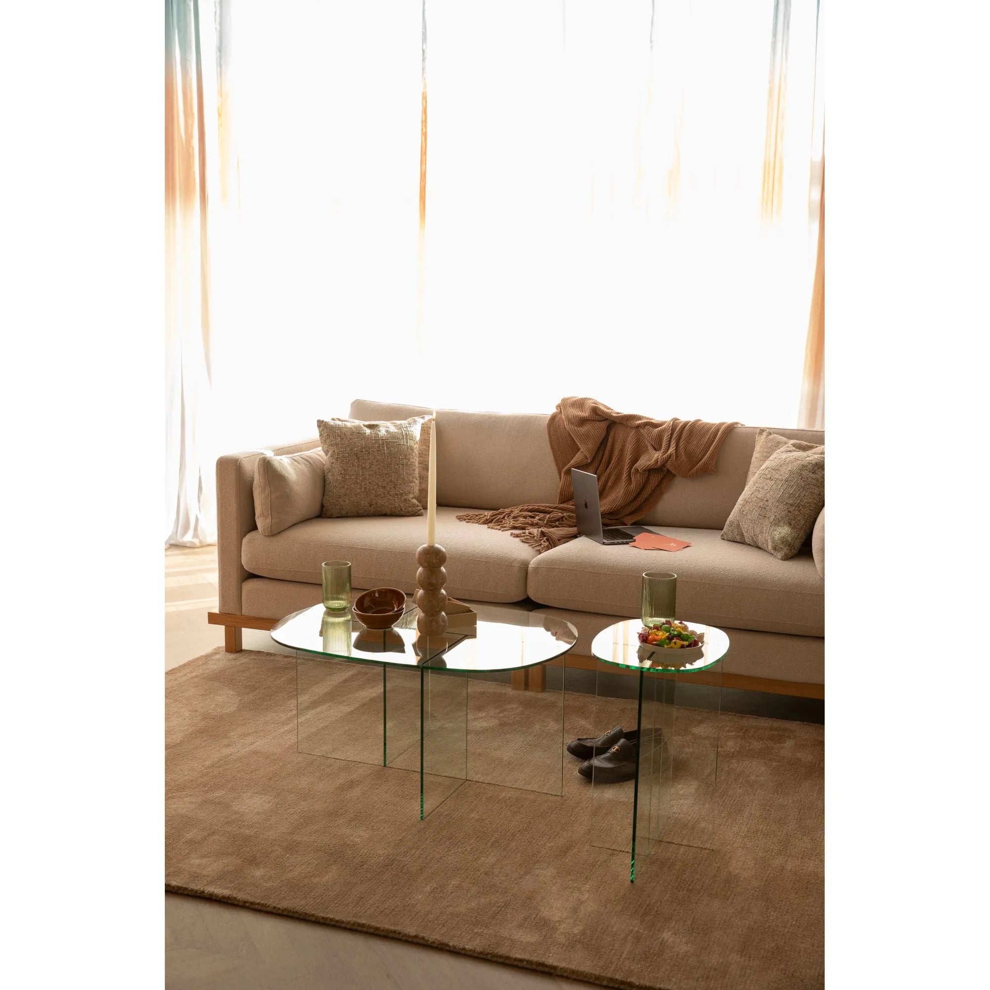LINEA Coffee Table Glass