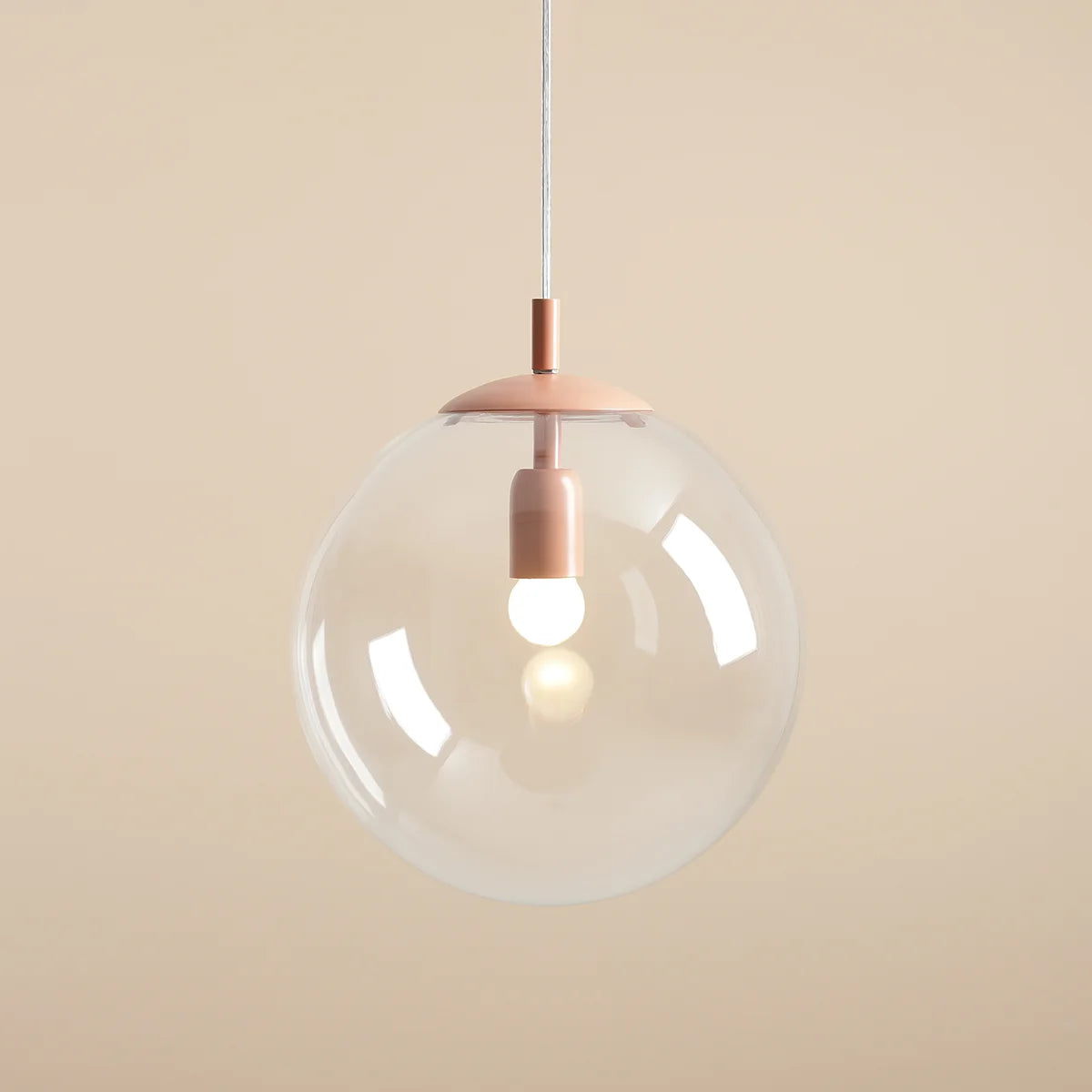 Coral hanging lamp