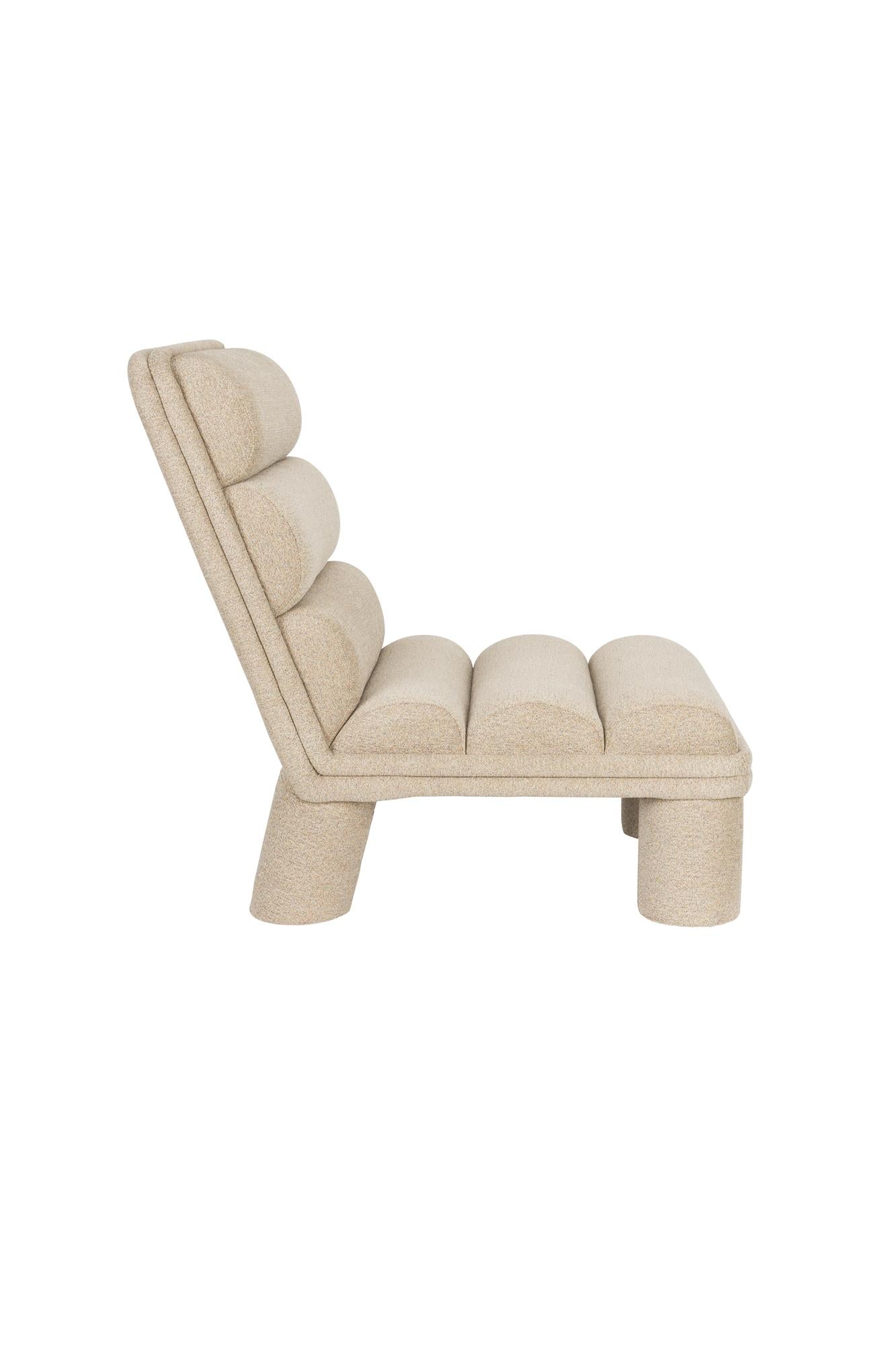 Fern beige armchair