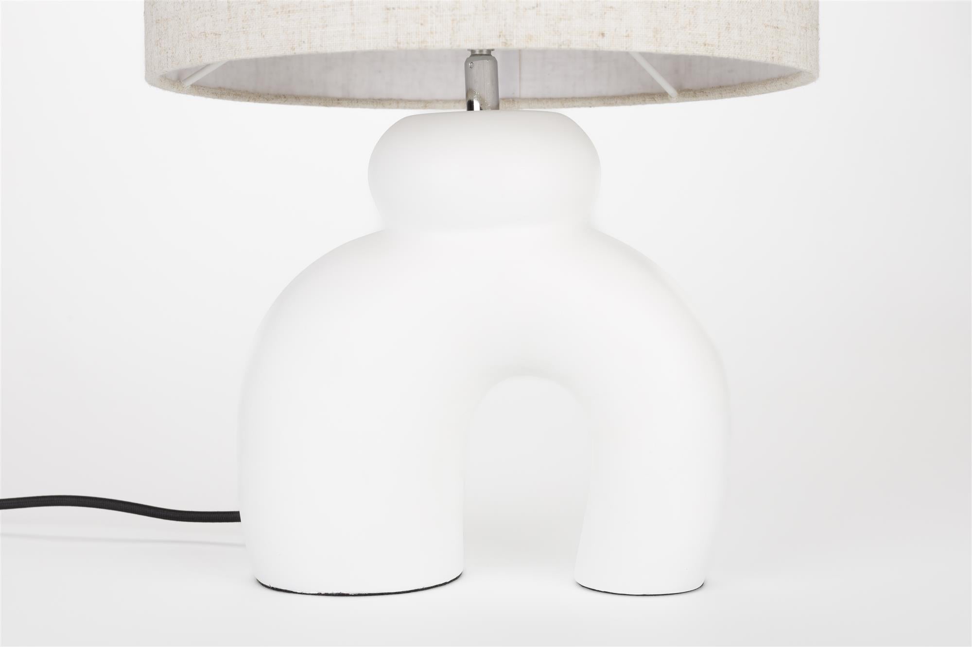 Bibi white table lamp