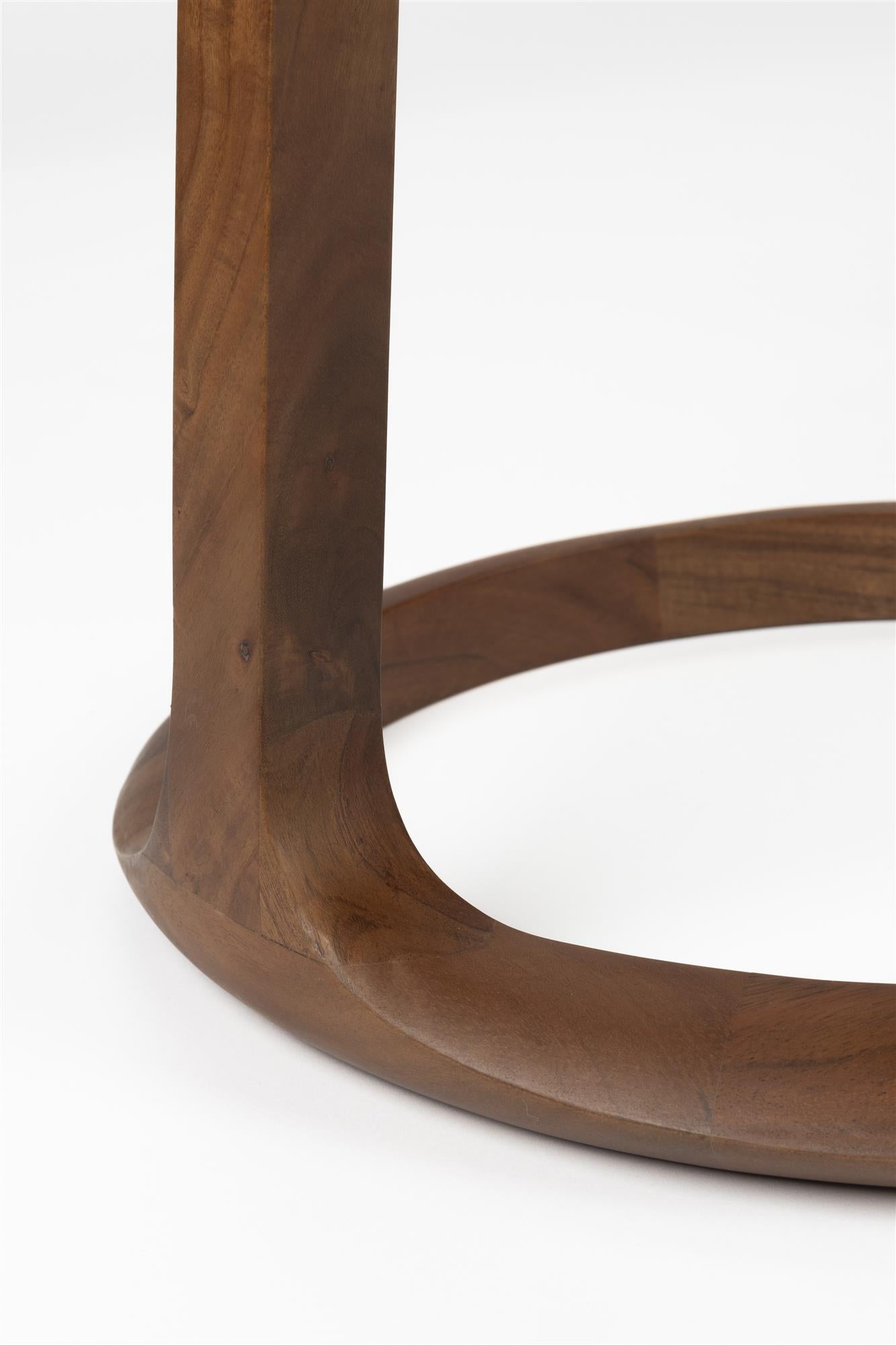 Doppio side table mango wood