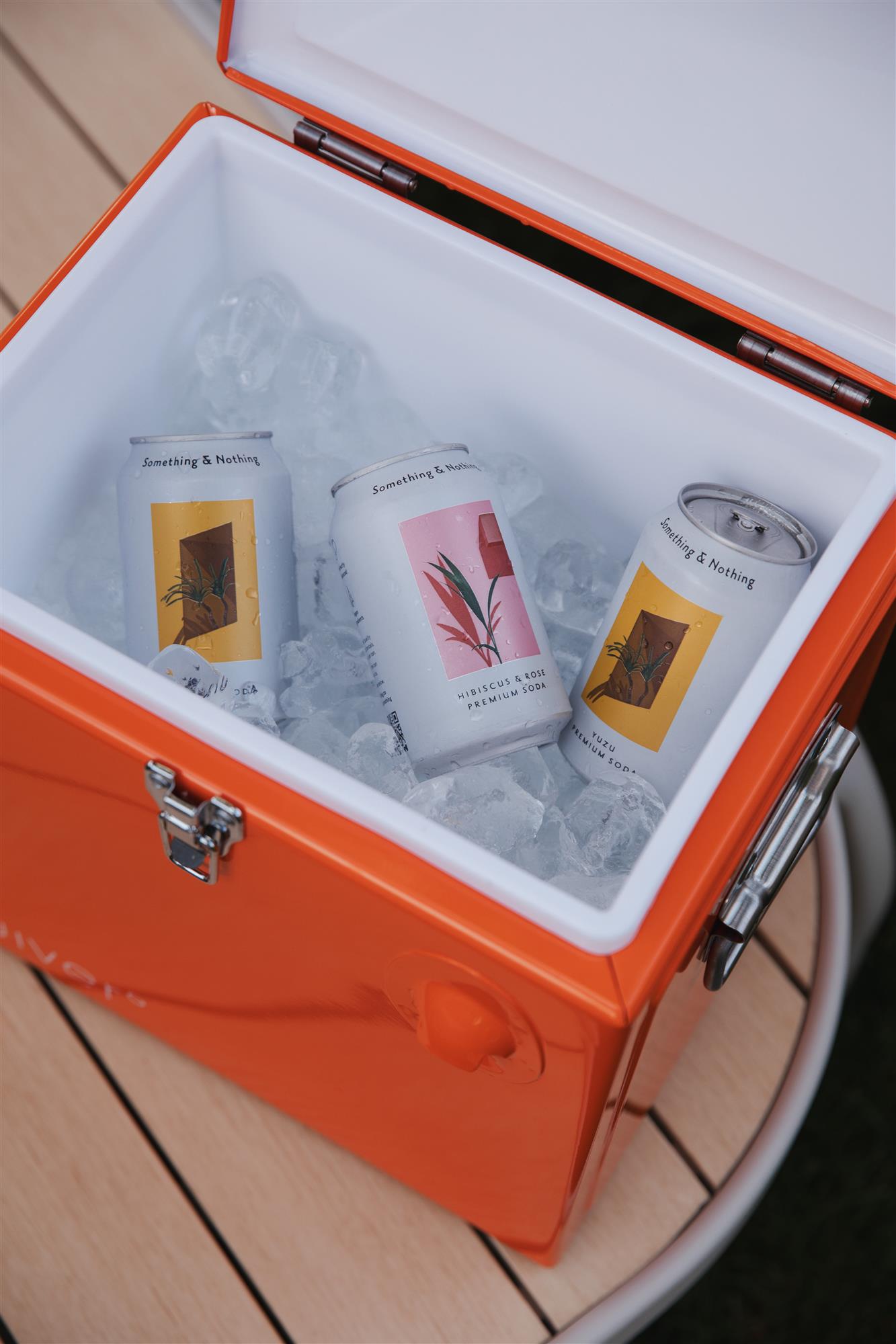 Portable fridge Be Cute orange