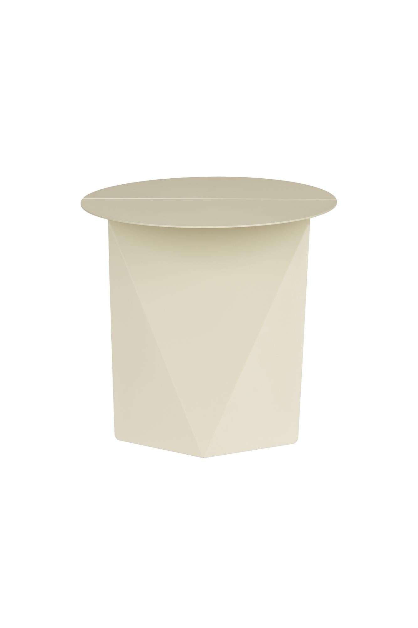 FOLDY Beige Side Table