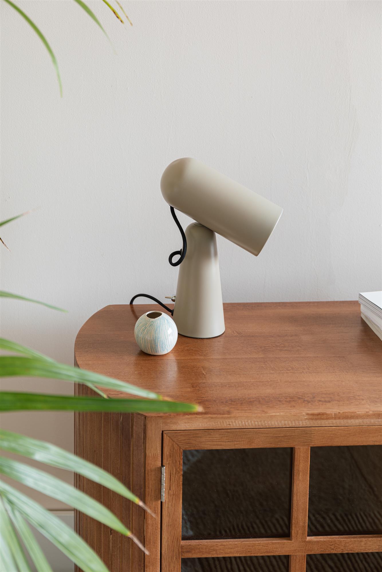 Tischlampe VESPER beige