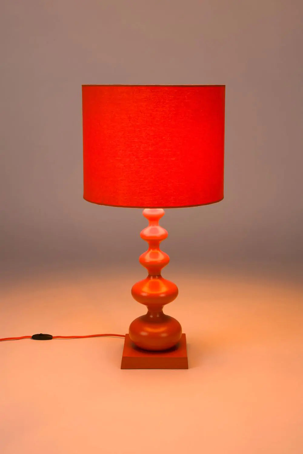 Table lamp WHEN ORANGE IS KING orange