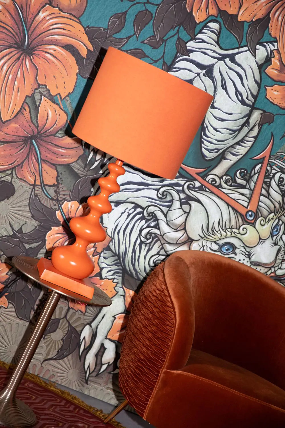 Table lamp WHEN ORANGE IS KING orange