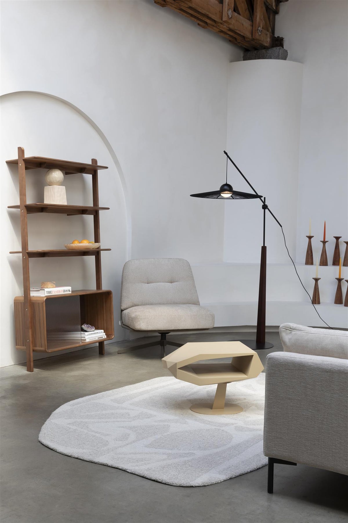 BELLE floor lamp black