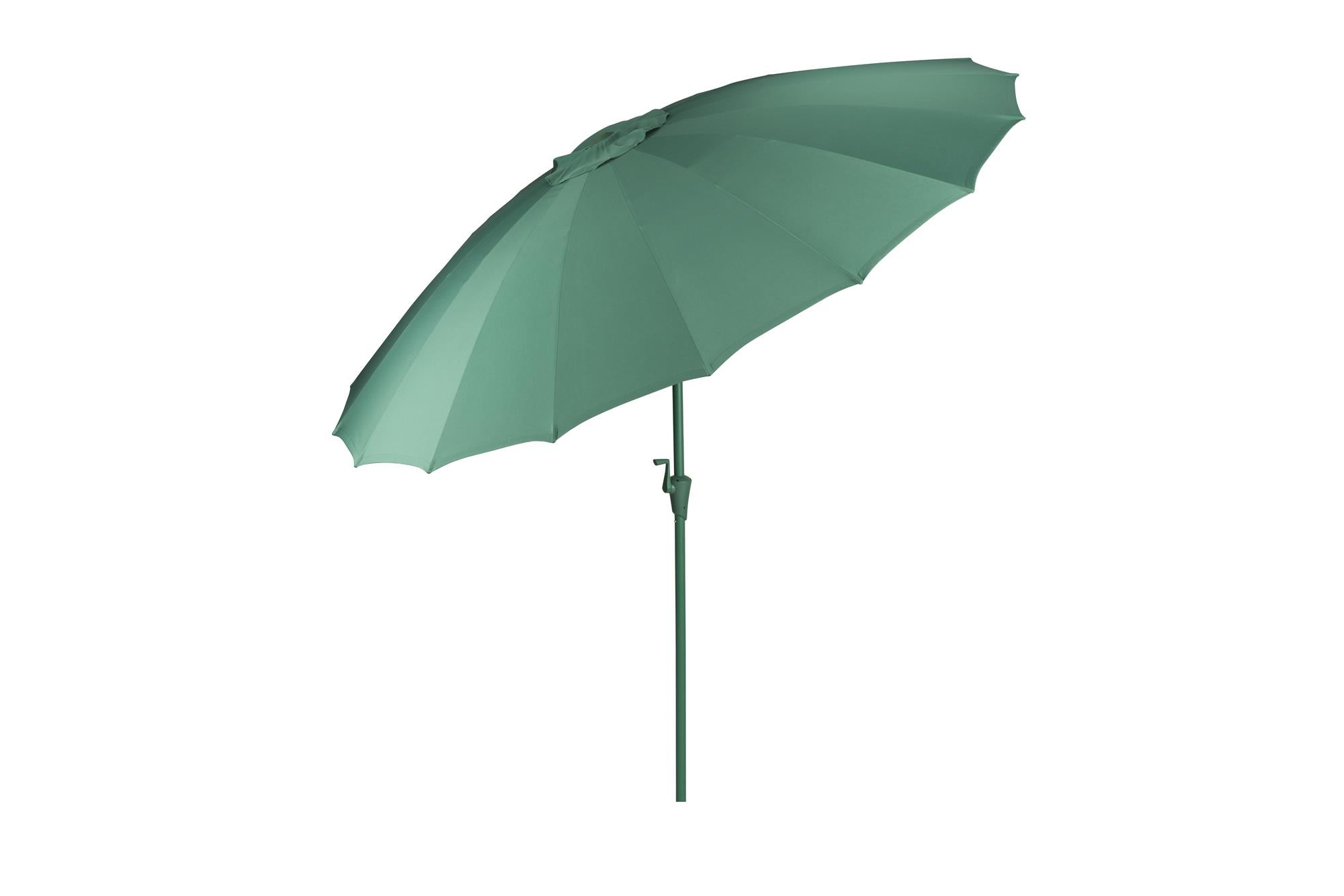 Green sunshine umbrella