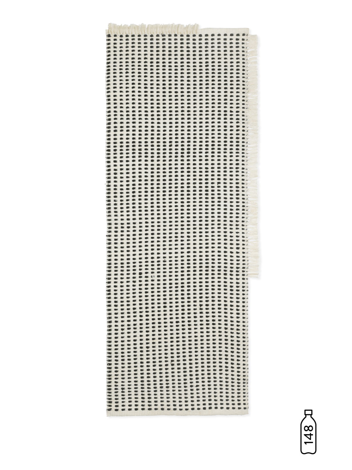 WAY runner broken white with blue dots