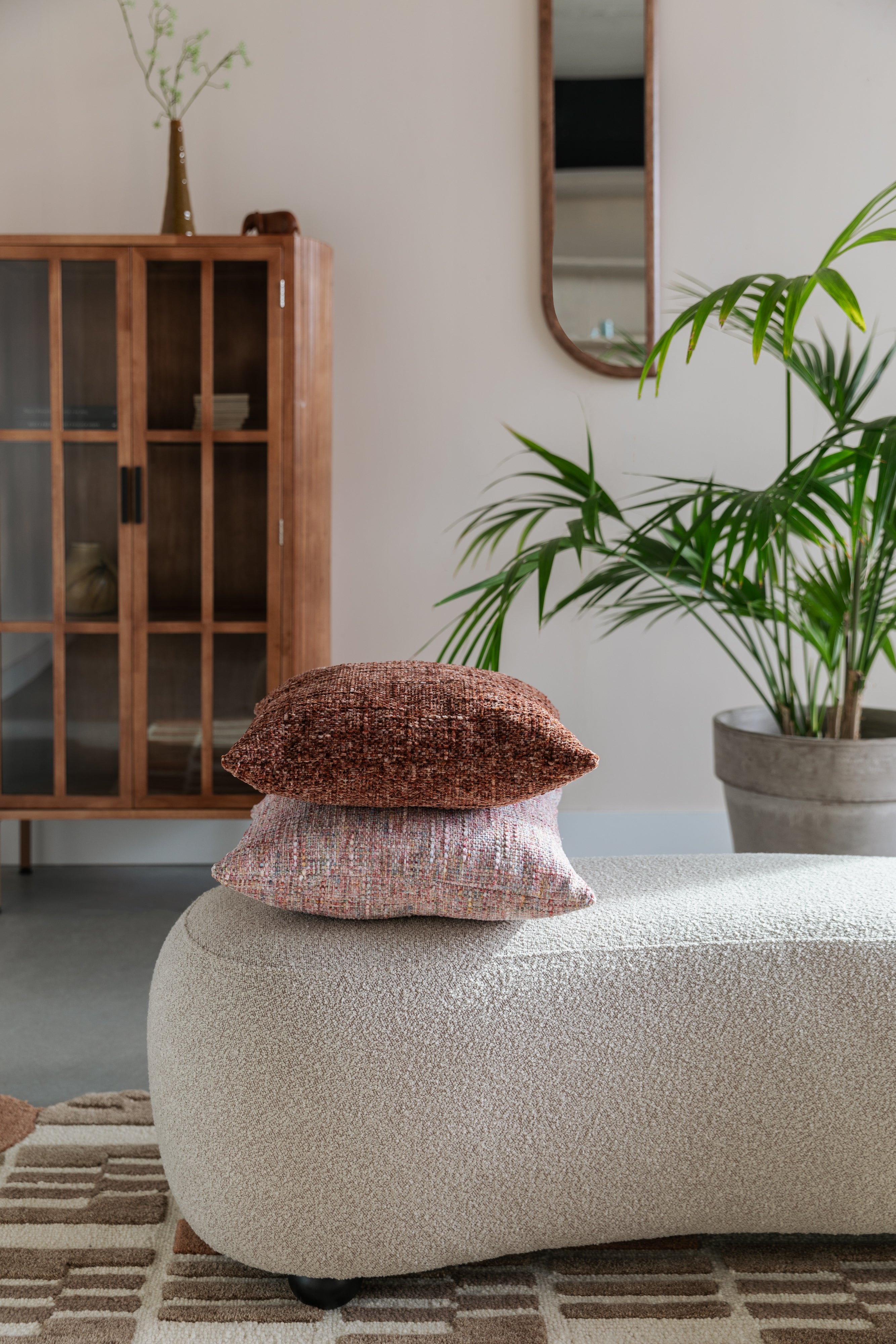 NOXX Beige Pouf