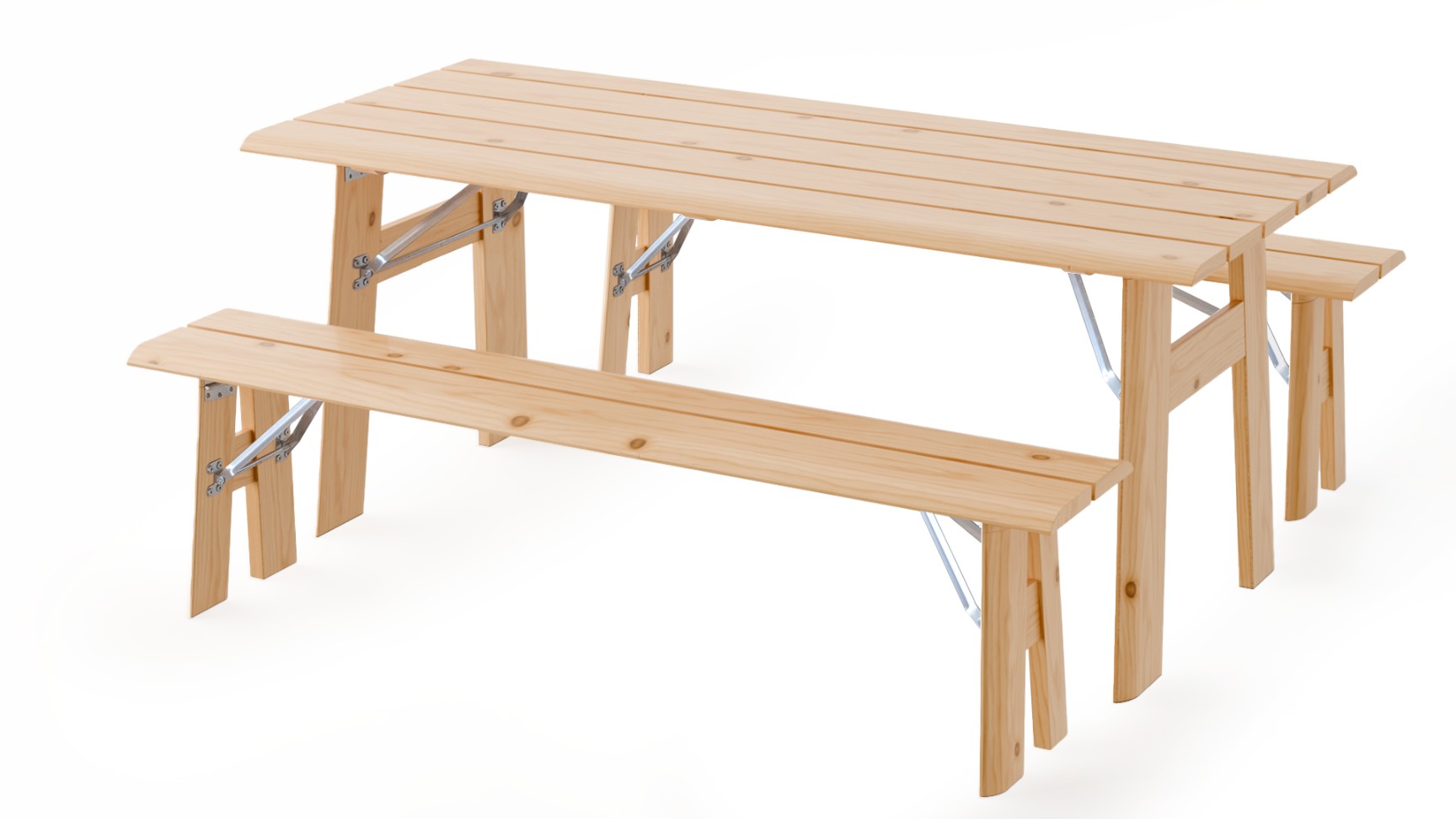 AVENUE garden bench pine wood