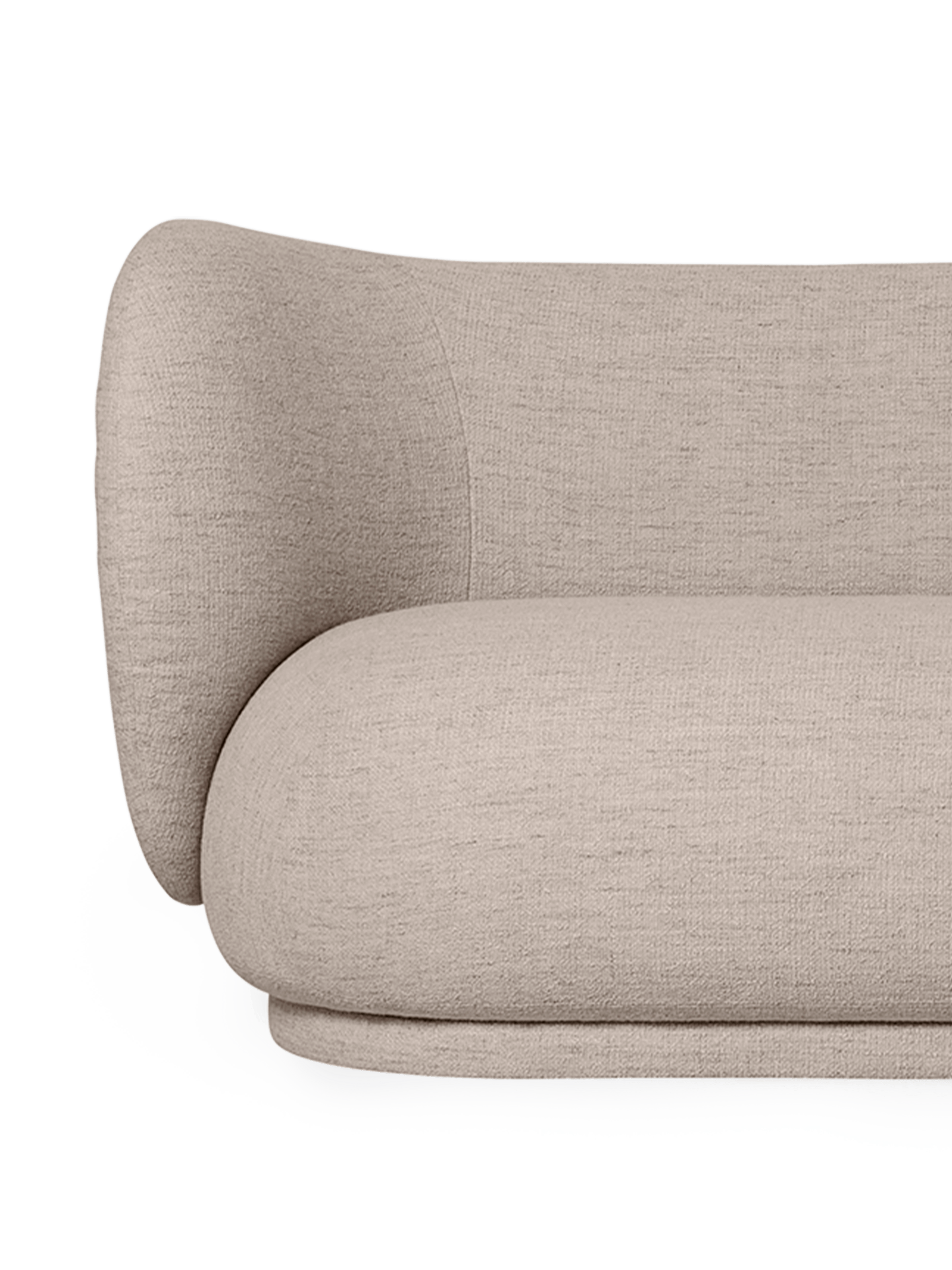 Rico Bouclé Sandy Sofa