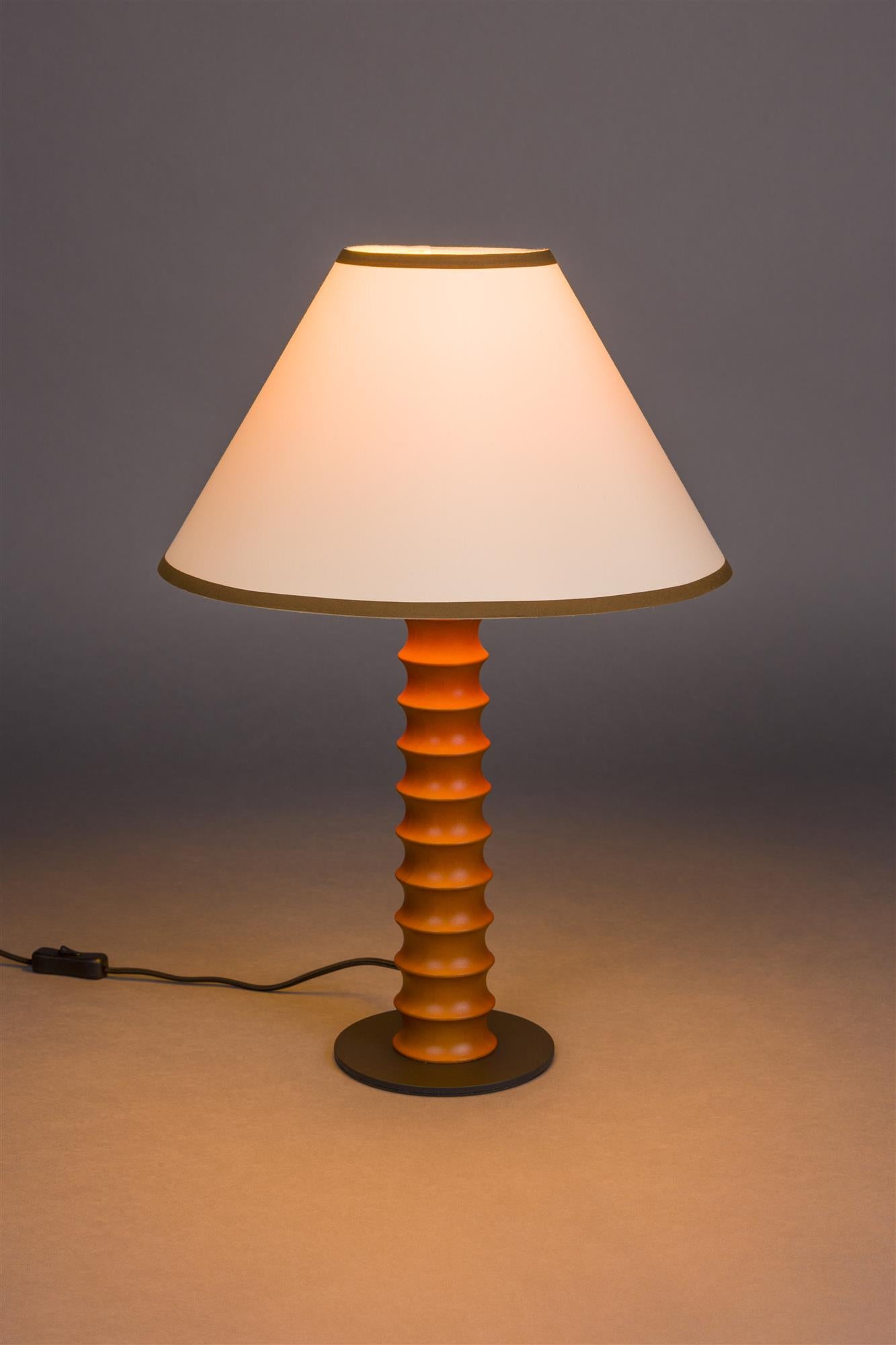 Tischlampe HORACE braun