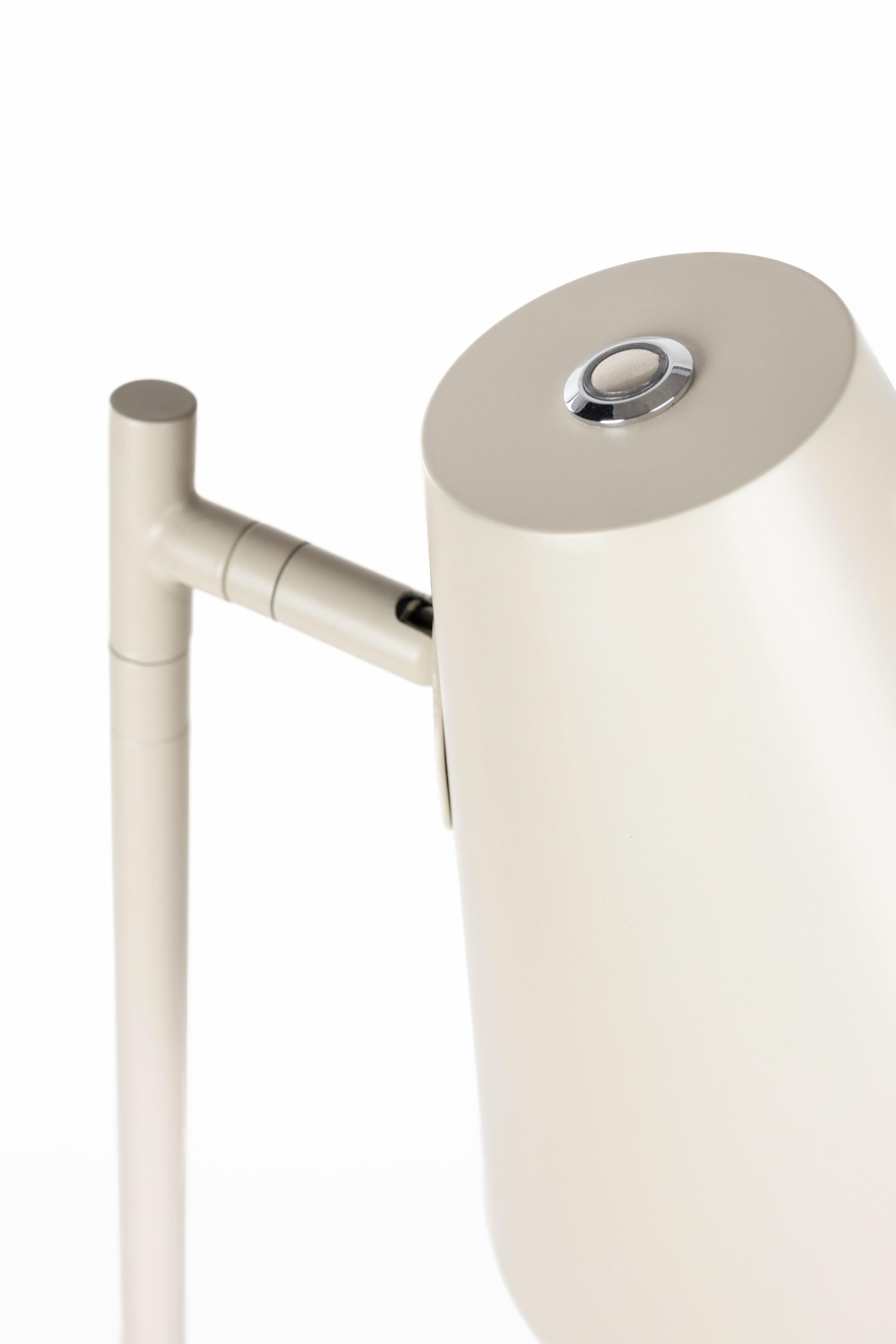 Stehlampe mit Tisch LUSTOR beżowy