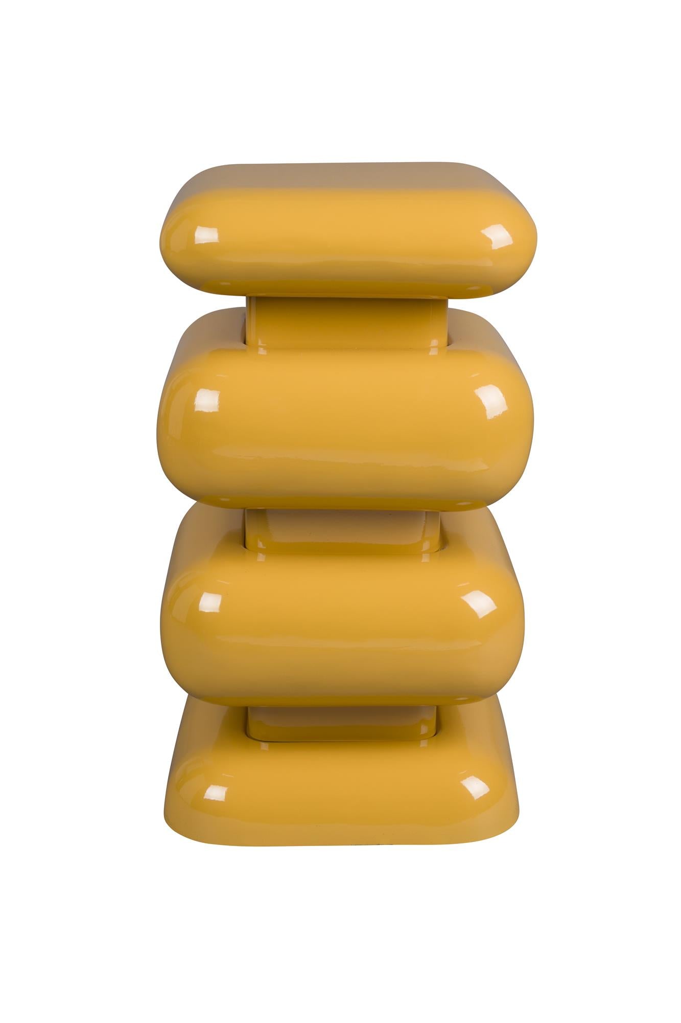 Beistelltisch STUBBY gelb