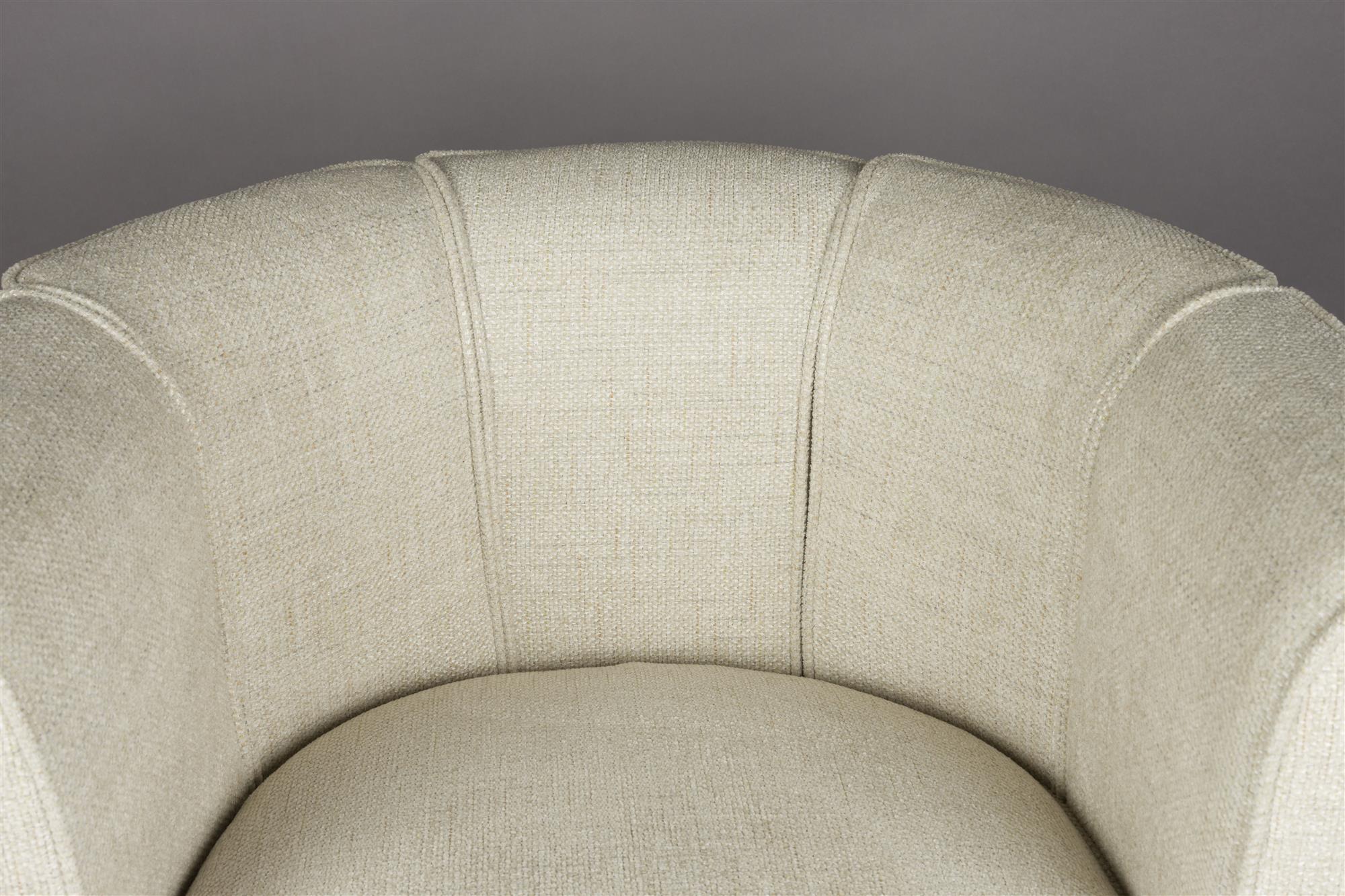 Sessel FLOWER beige