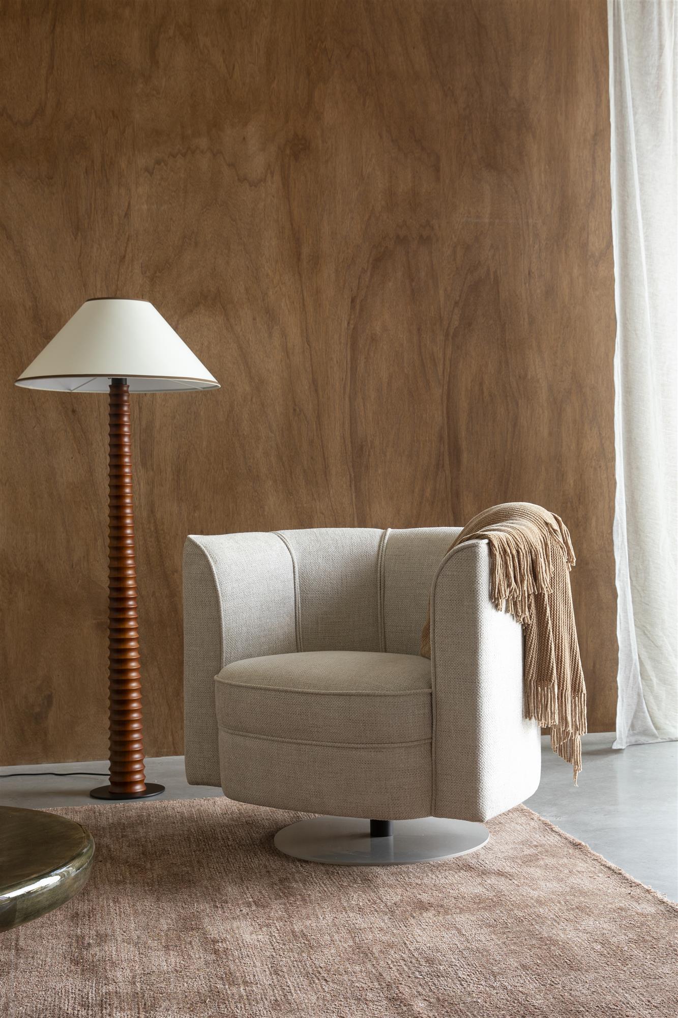 Sessel FLOWER beige