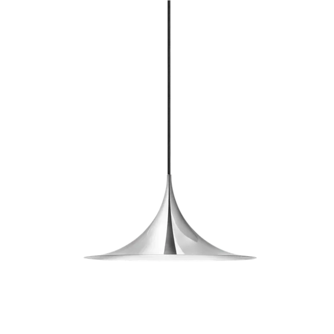 SEMI Chrom Pendelleuchte