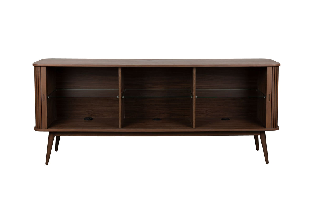 BARBIER Chest of Drawers in Walnut Finish