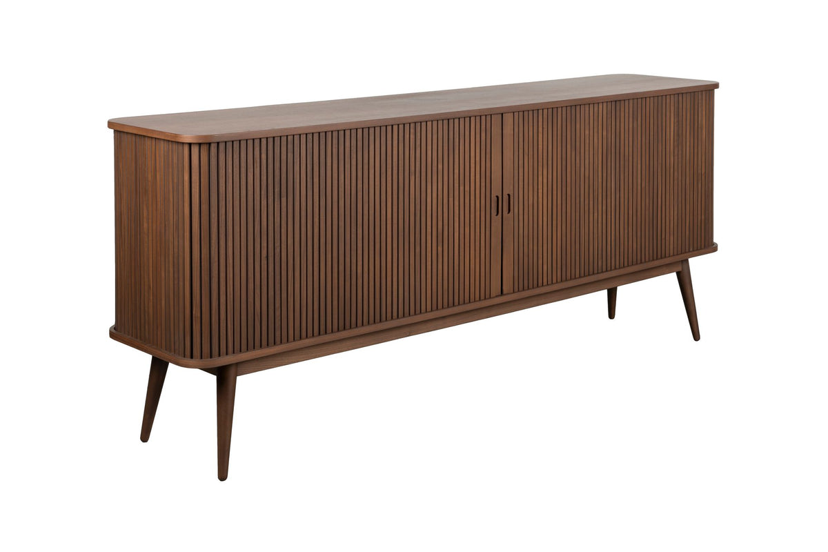 BARBIER Chest of Drawers in Walnut Finish