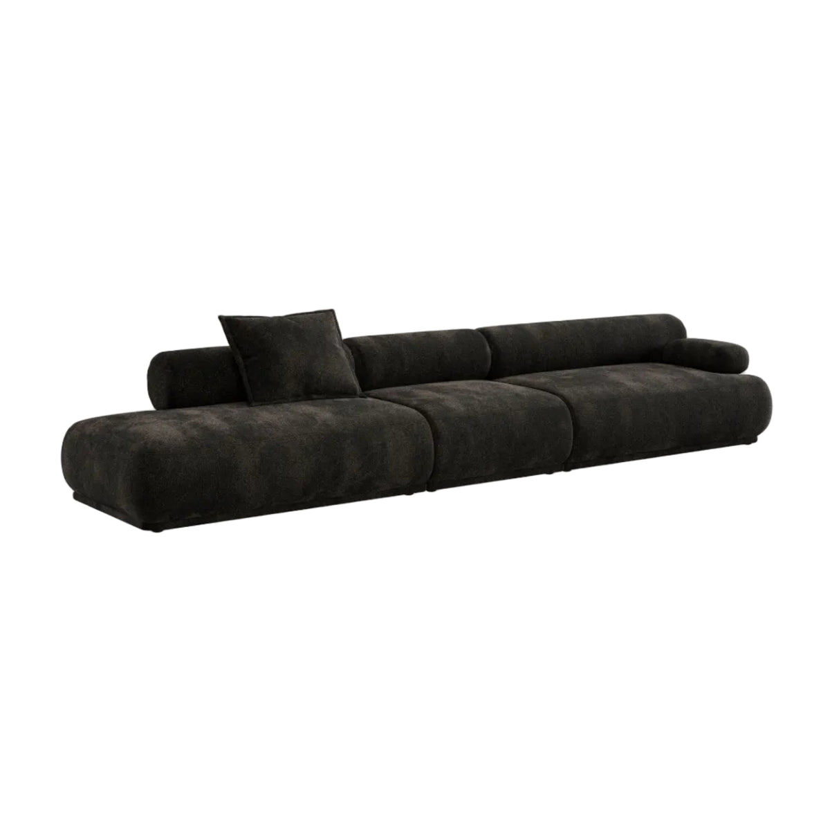 Sofa 4,5-osobowa REMBRANDT ciemnobrązowy prawostronny – Zuiver