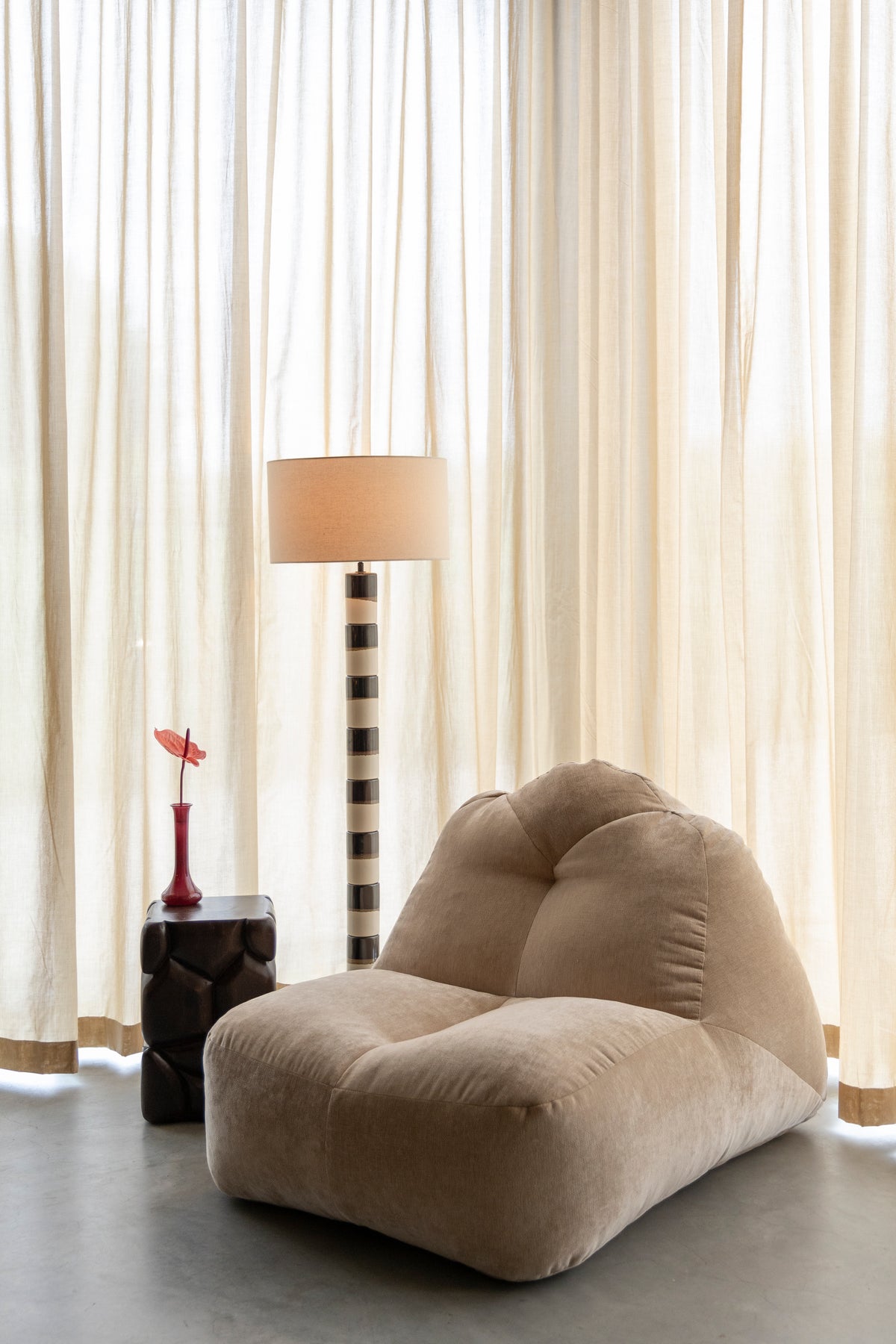 Beige TOMBAG Armchair