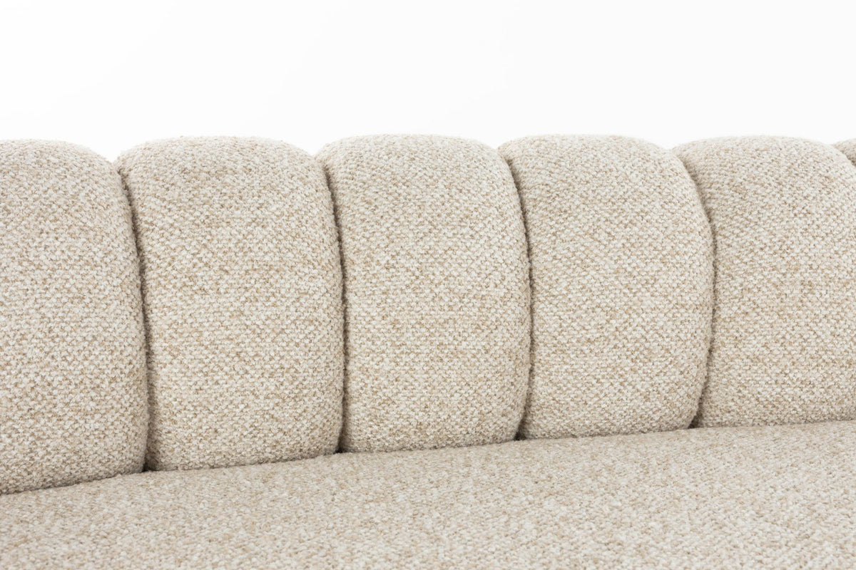 Sofa 7-osobowa DUVANE beżowy – ujęcie 9