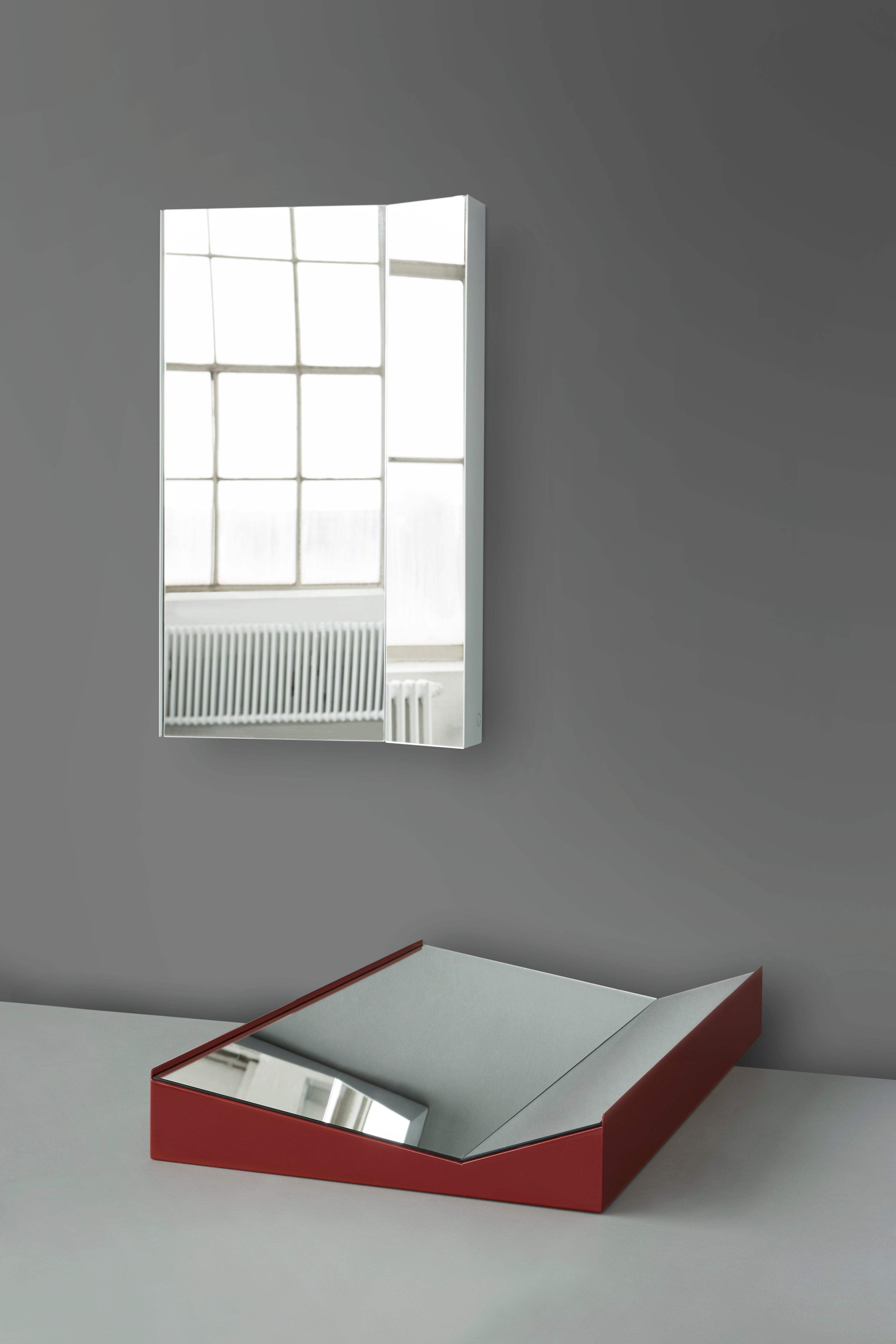 MIMESIS Red Wall Mirror