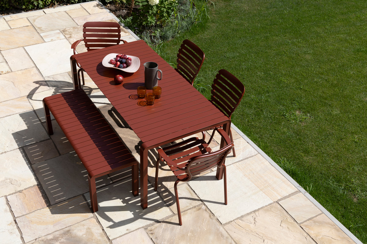 VONDEL garden chair red