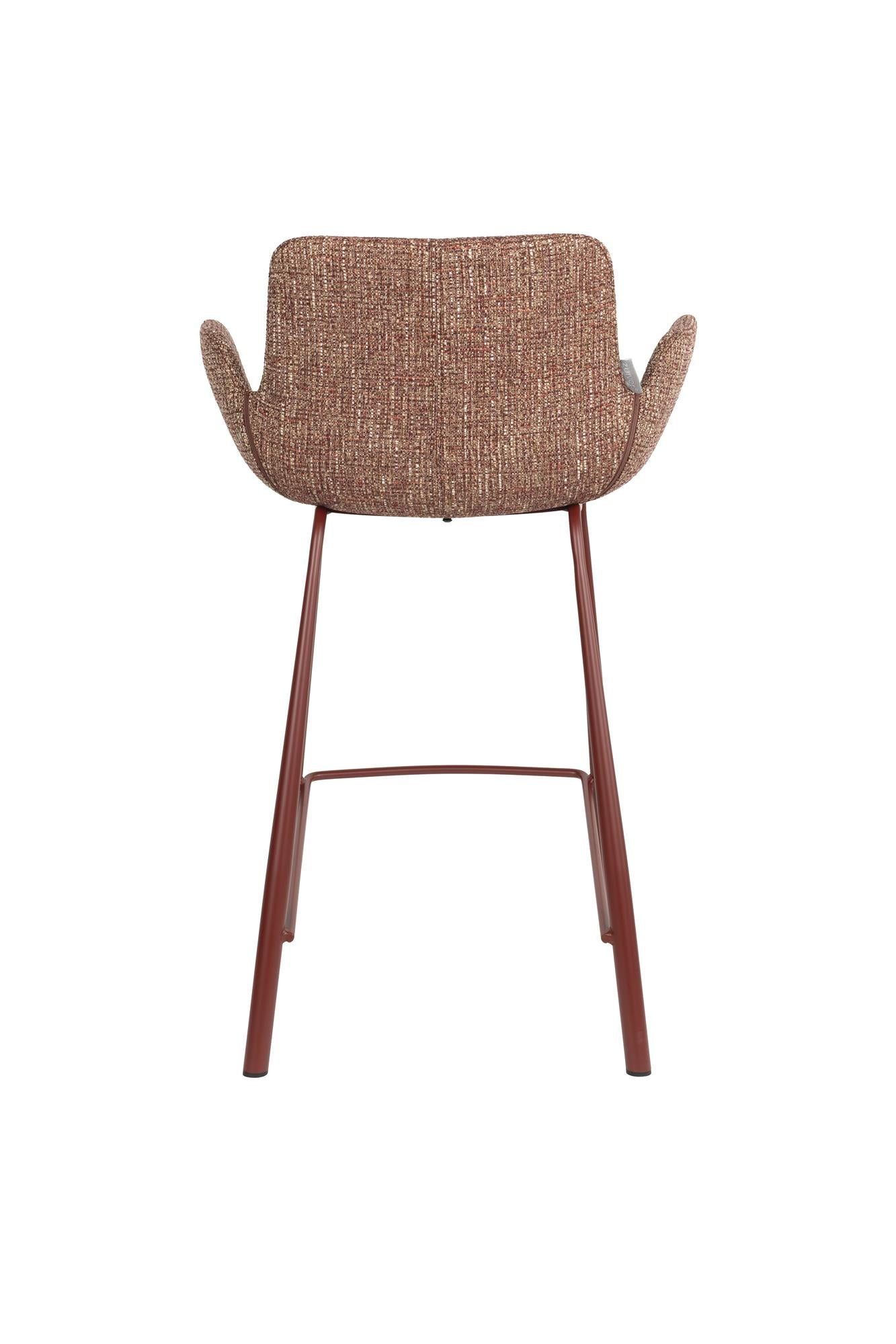 BRIT Bar Stool in Brick Blend
