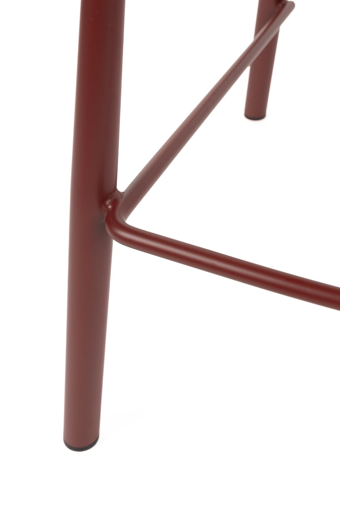 BRIT Bar Stool in Brick Blend