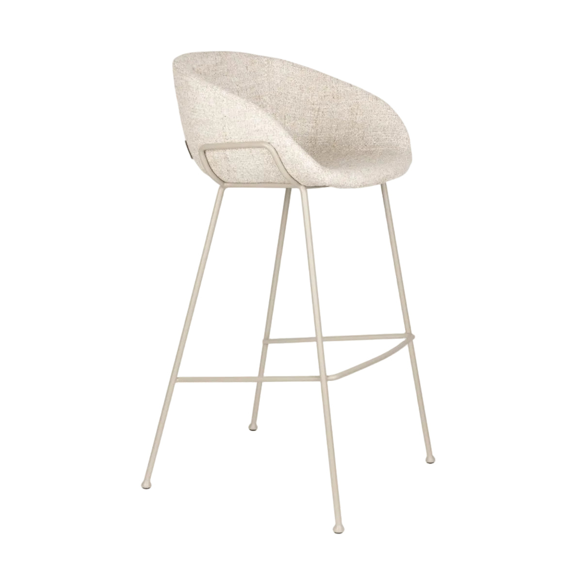 Hoker BARSTOOL FESTON beżowy – Zuiver