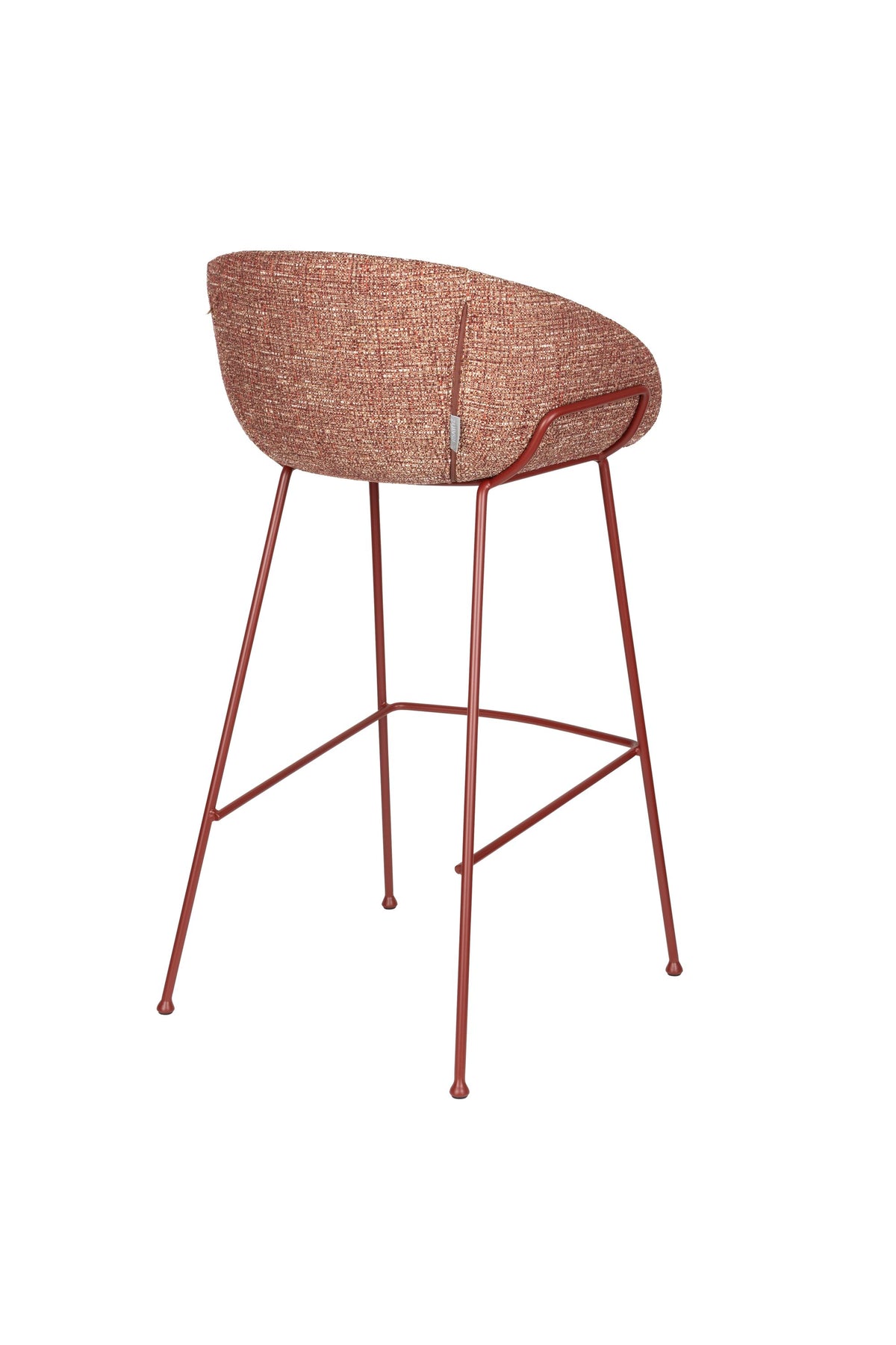 Hoker BARSTOOL FESTON czerwony – ujęcie 9