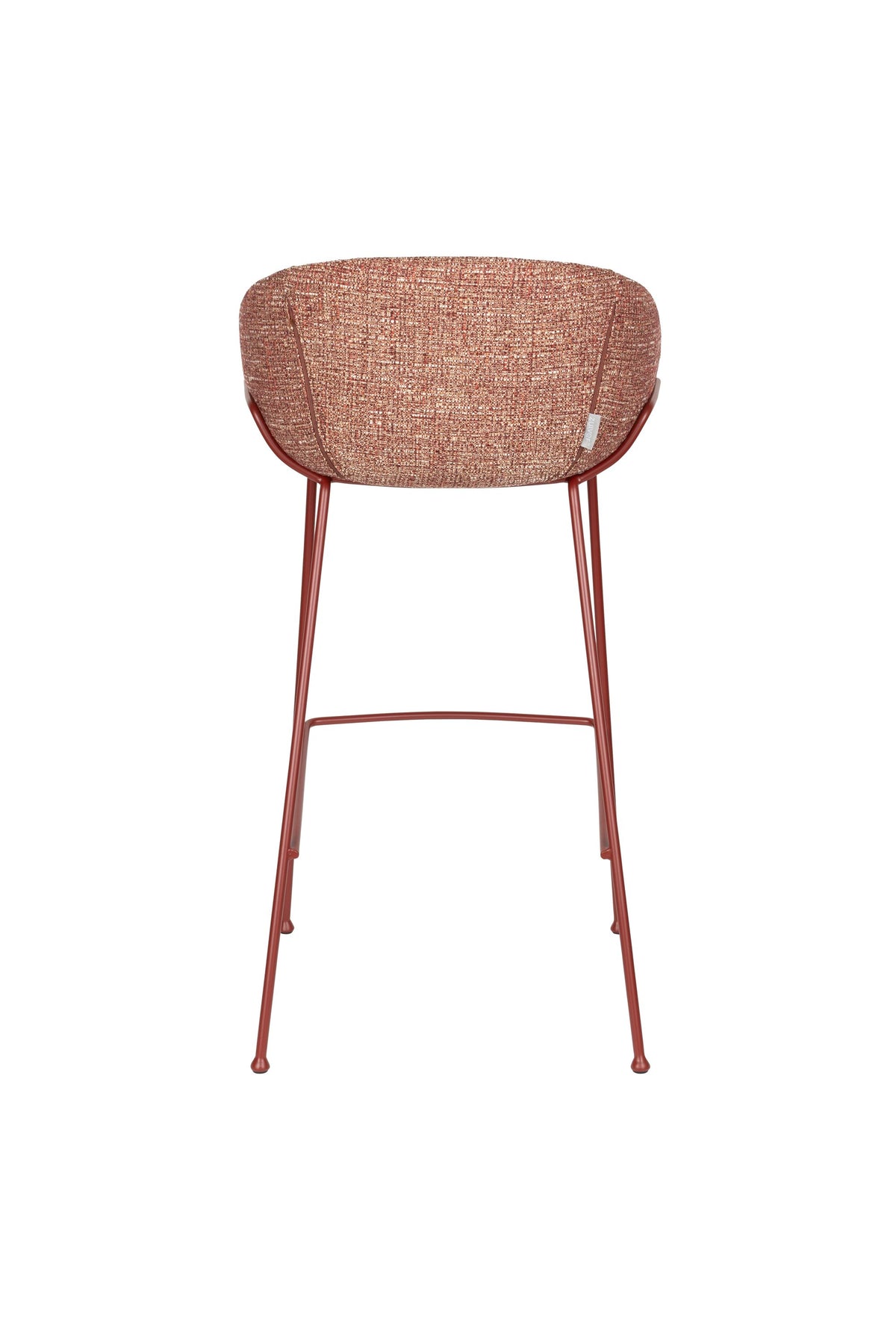 Hoker BARSTOOL FESTON czerwony – ujęcie 7