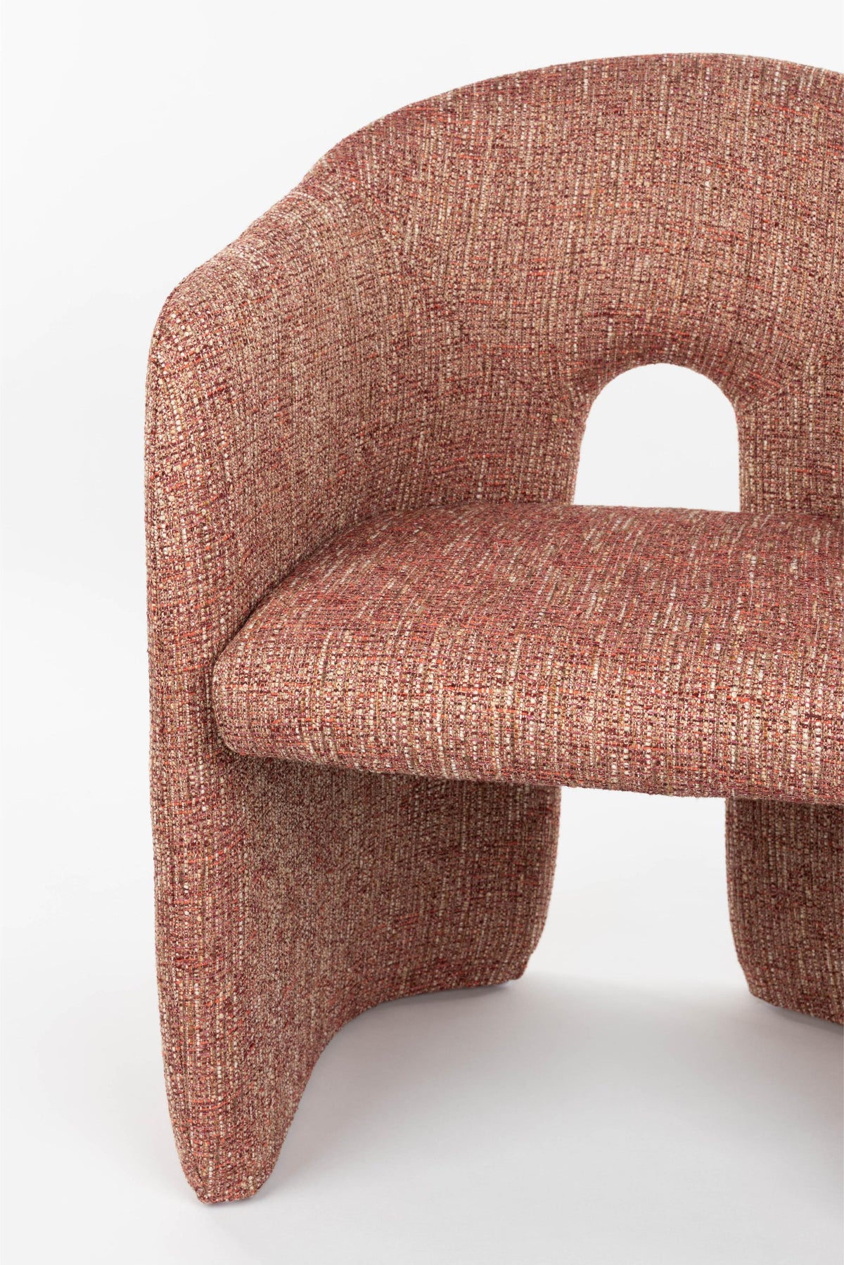 CONTOUR Chair red mélange