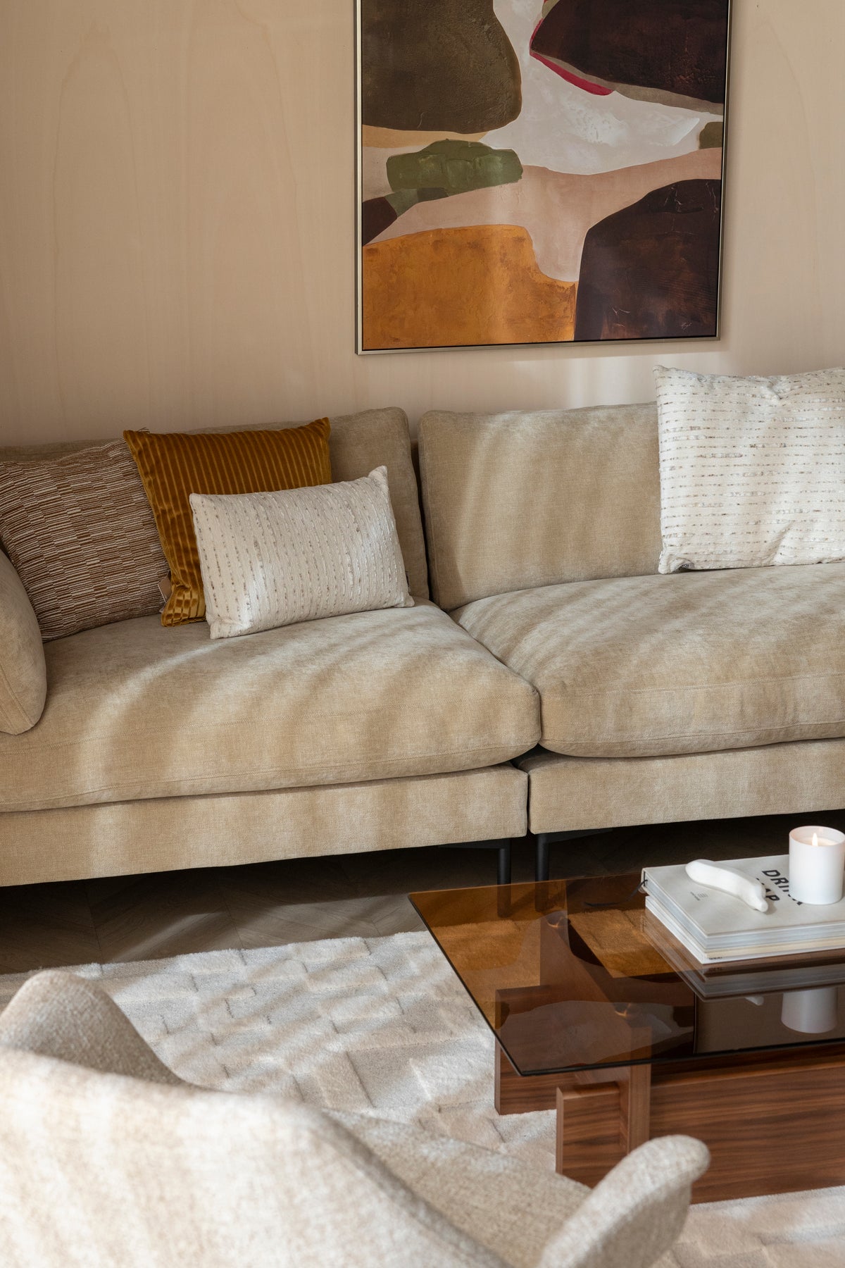3-Seater Sofa SUMMER Sand