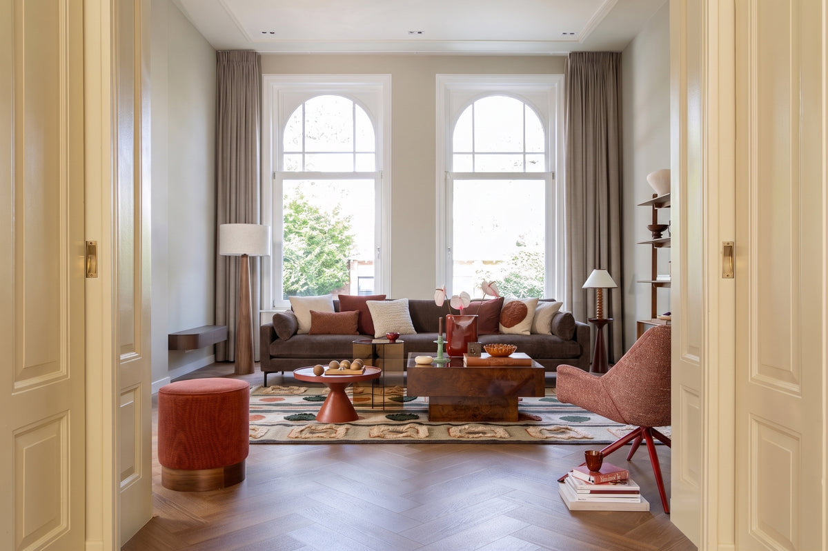 4.5-Seater Sofa SUMMER Dark Brown