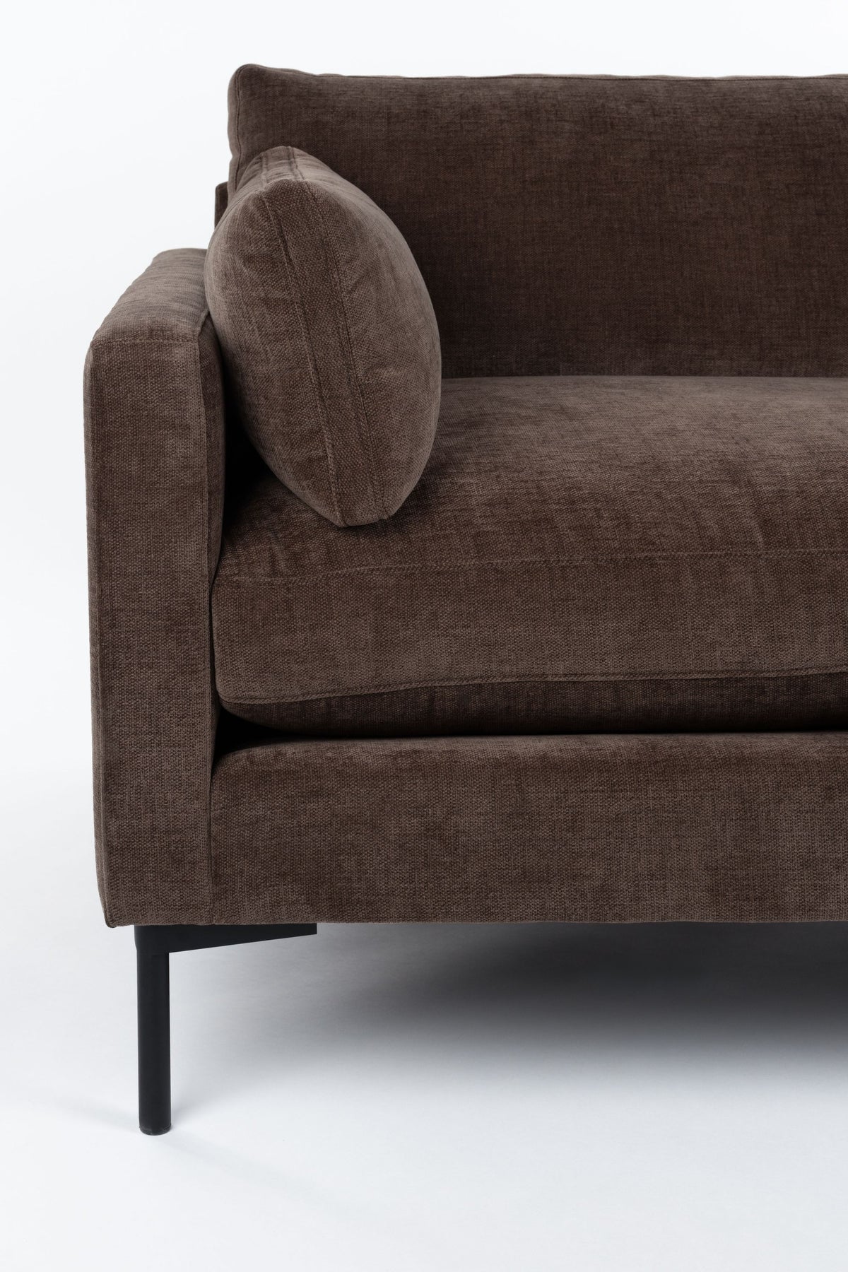 Sofa 4,5-osobowa SUMMER ciemnobrązowy – ujęcie 2