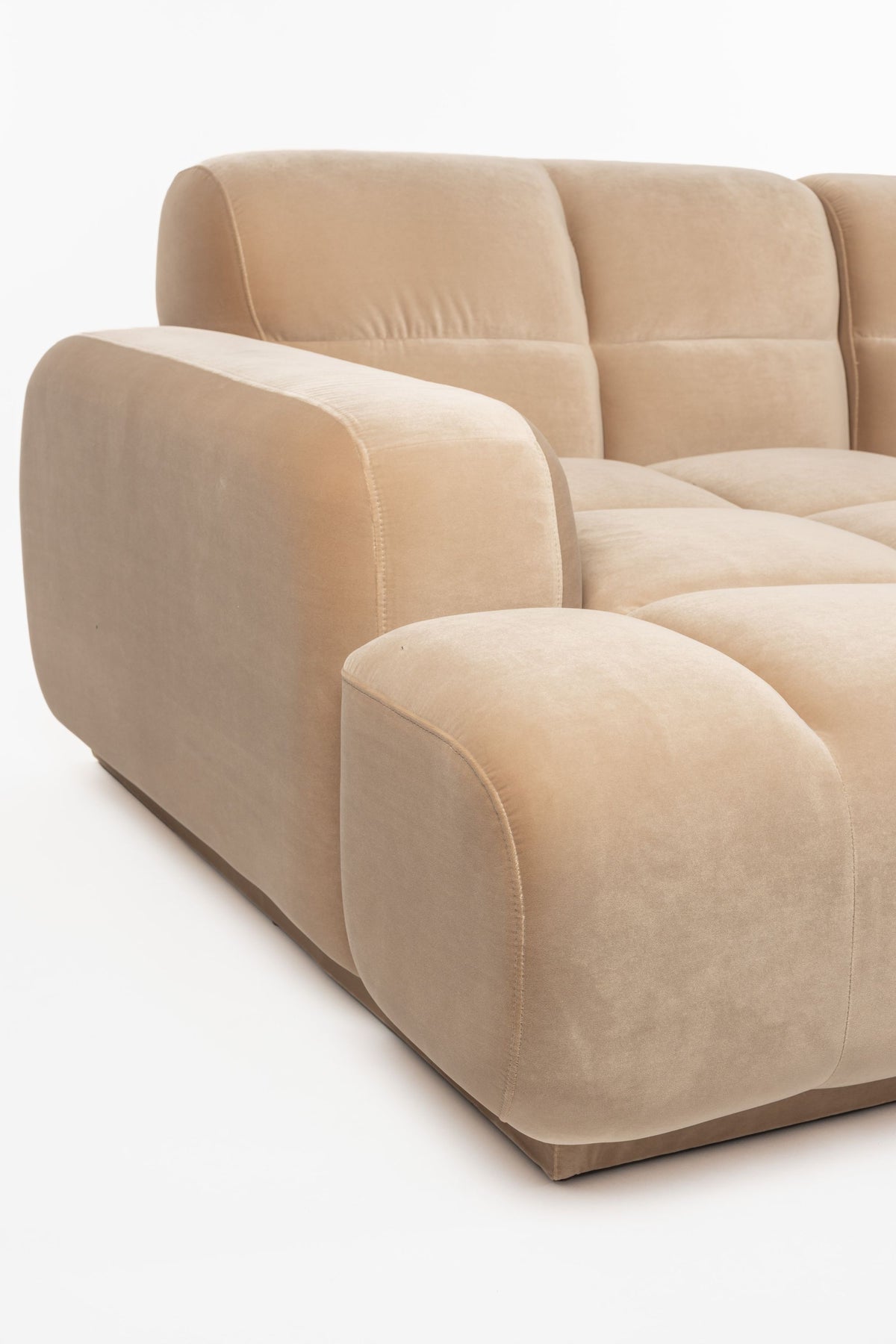 Sofa 6-osobowa HAZEL beżowy lewostronny – ujęcie 6